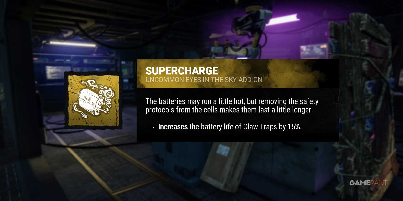 dead by daylight the skull merchant supercharge add-on