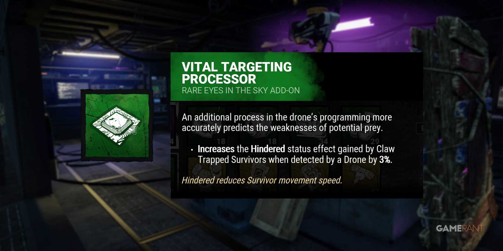 dead by daylight the skull merchant vital targeting processor add-on