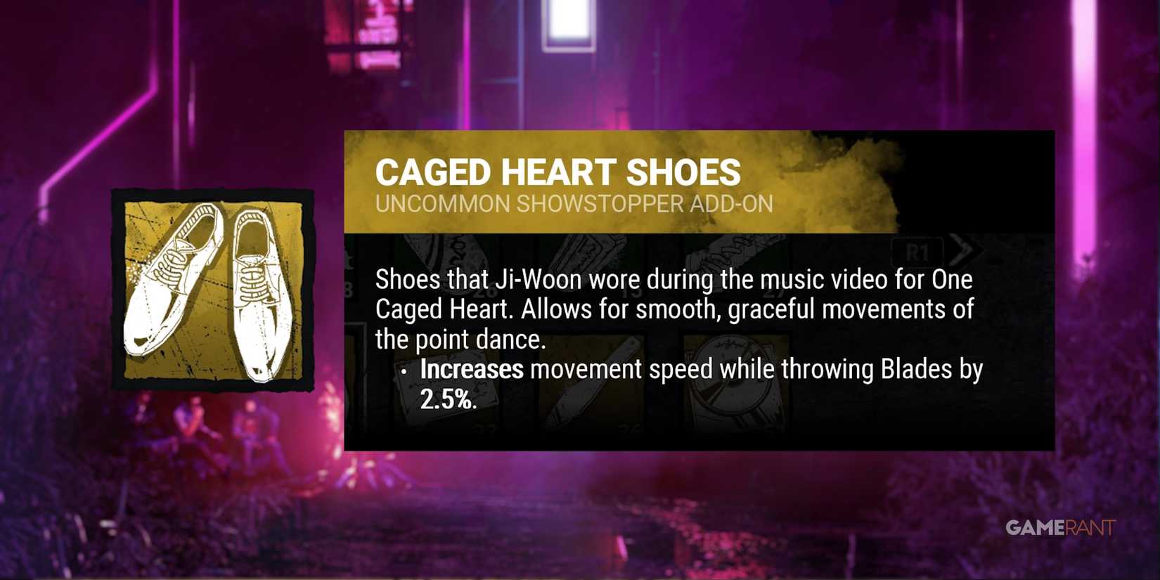 dead by daylight the trickster caged heart shoes addon