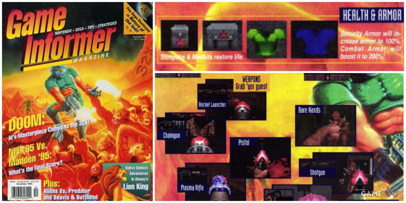 Doom 32X Cover Image On Game Informer