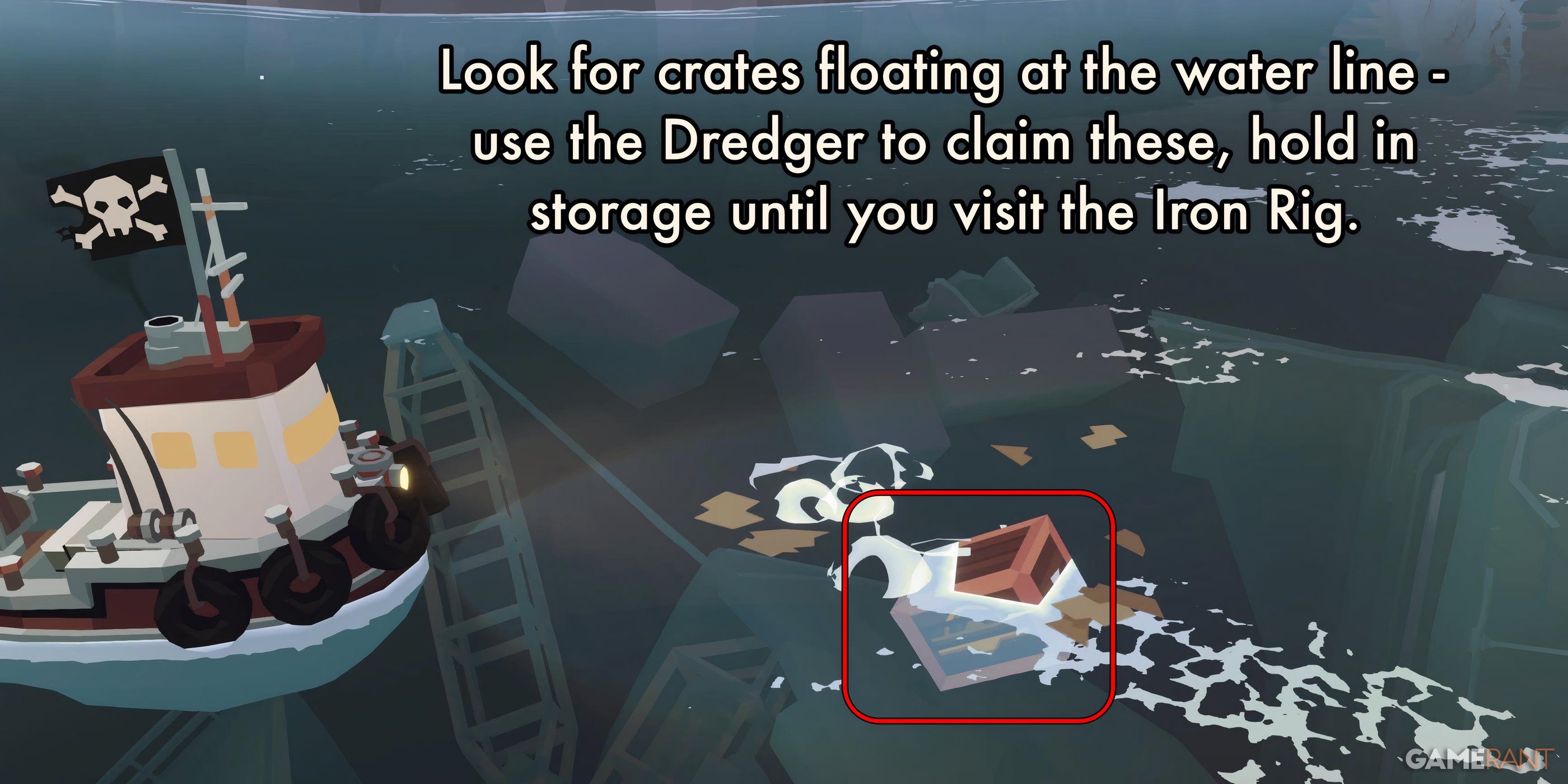 How to start the Iron Rig DLC in Dredge - Loctave Nice