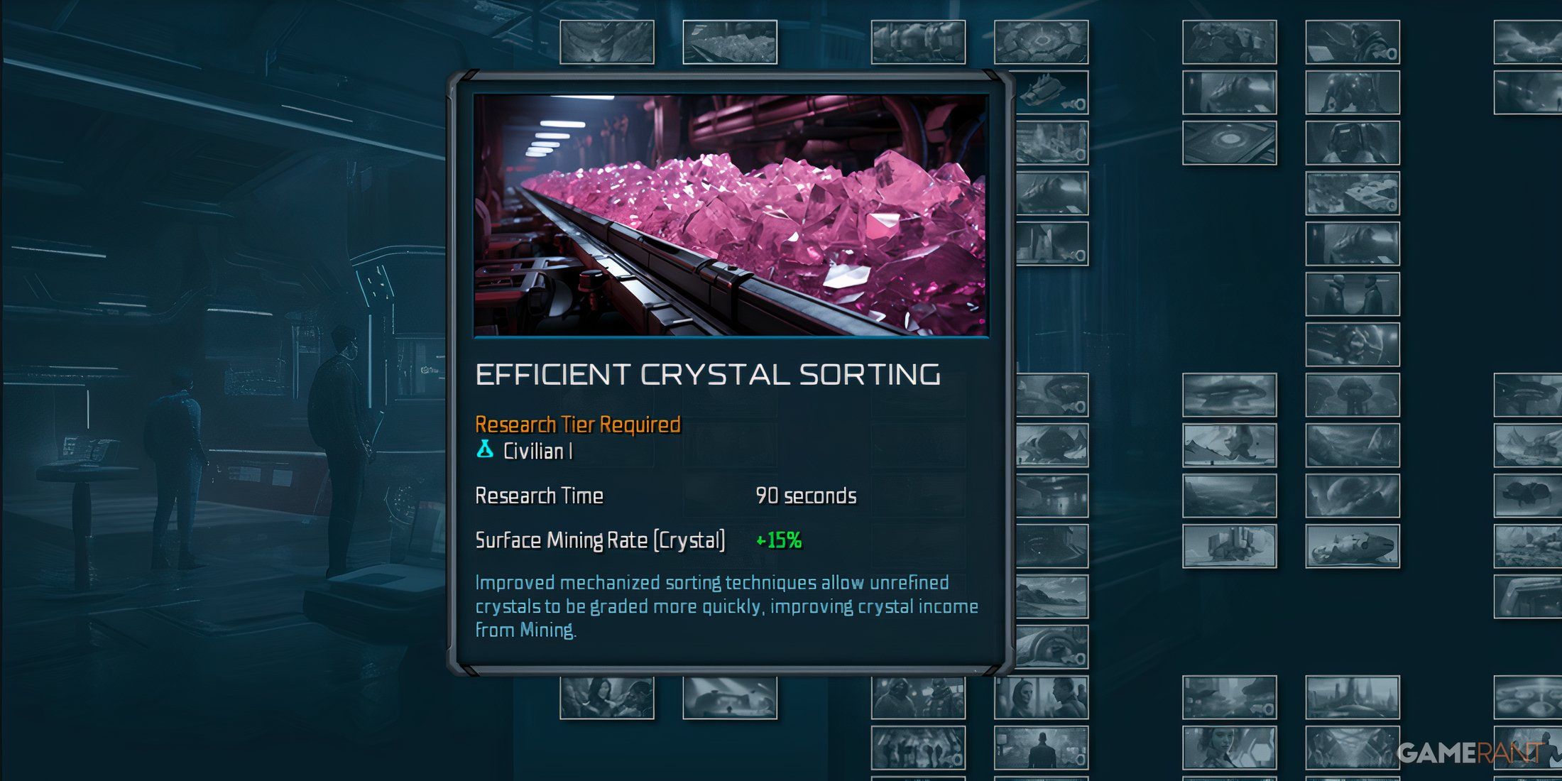 Efficient Crystal Sorting Is Imporant Research In Sins Of A Solar Empire 2