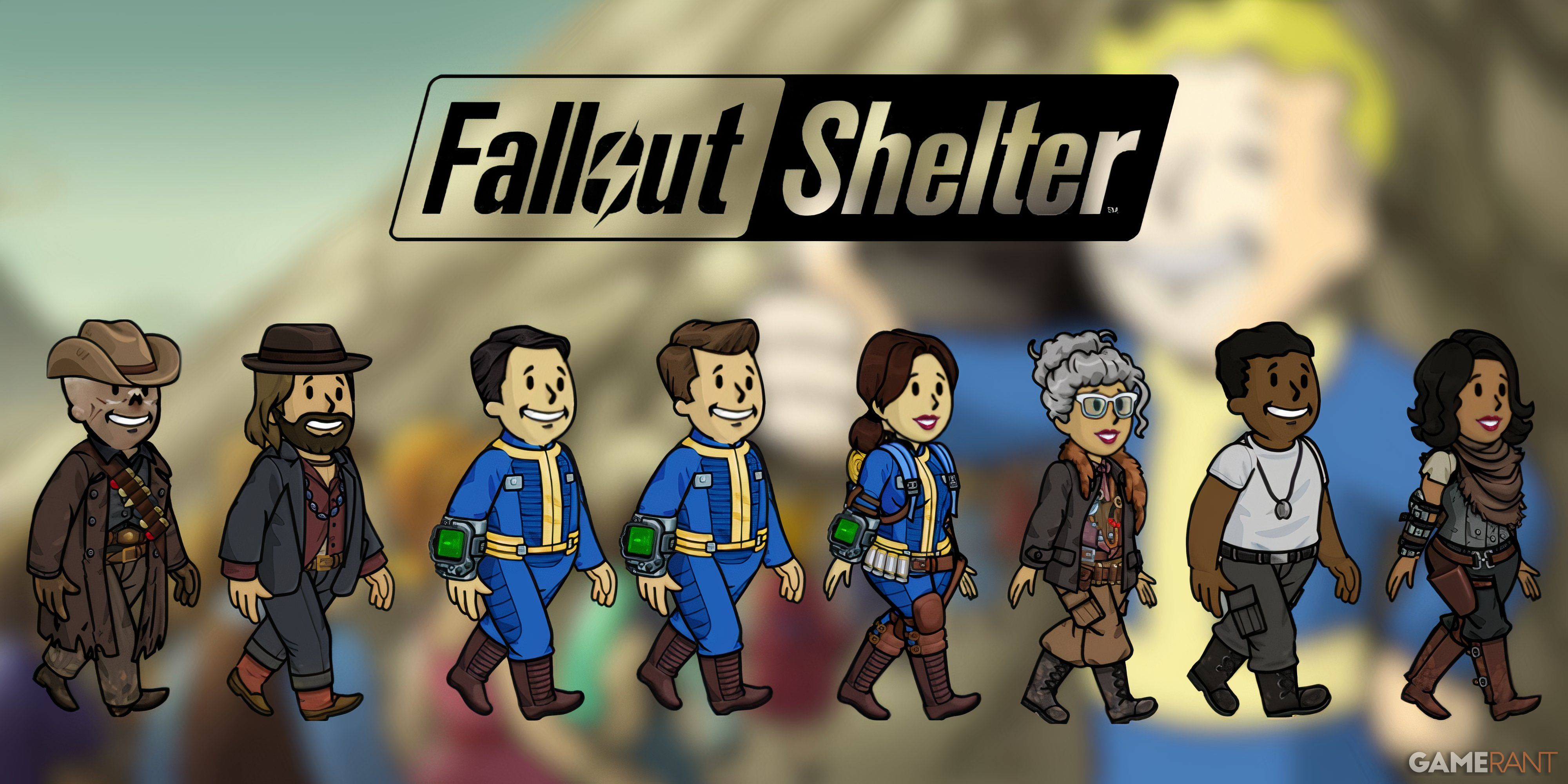 Fallout Shelter: все персонажи телешоу Fallout (и как их получить)