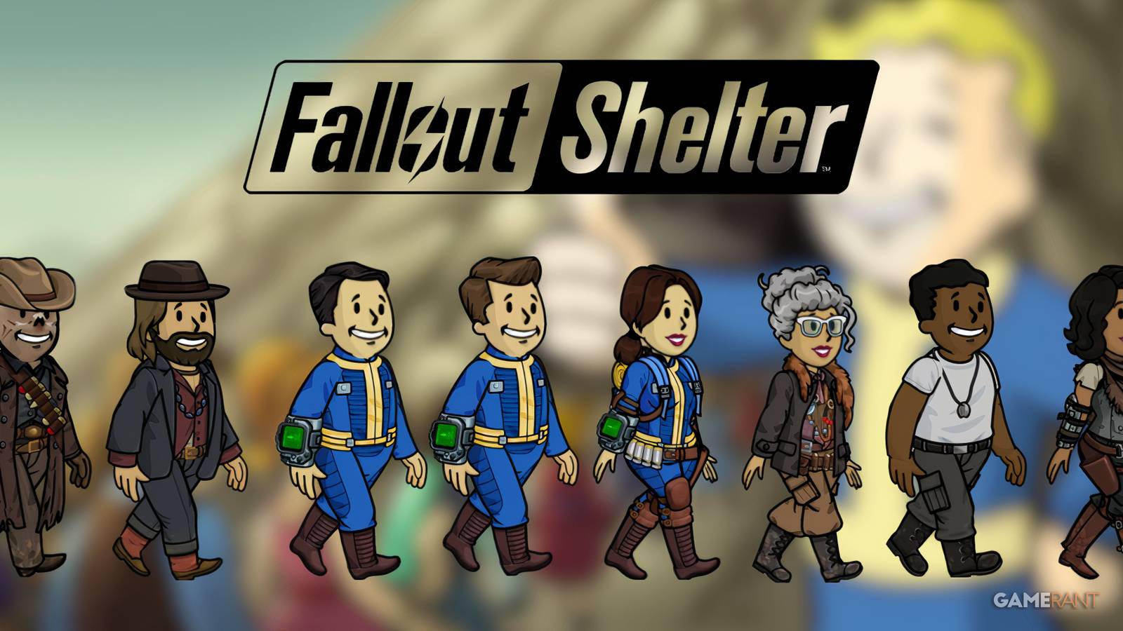 Fallout Shelter and Fallout TV Show Characters
