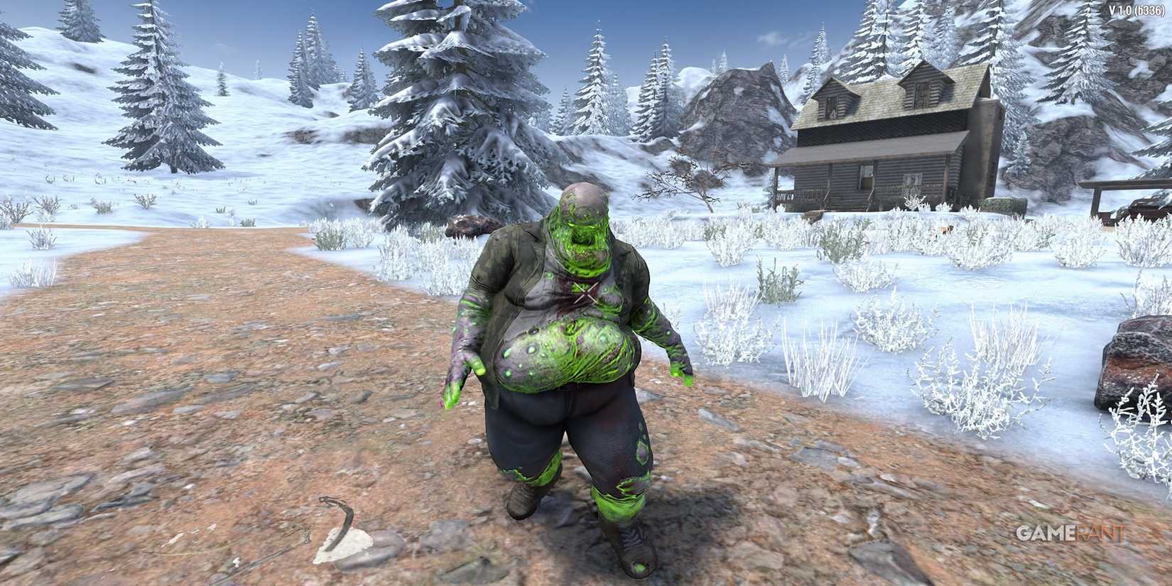 Exploding Fat Zombie Hardest Zombies In 7 Days To Die