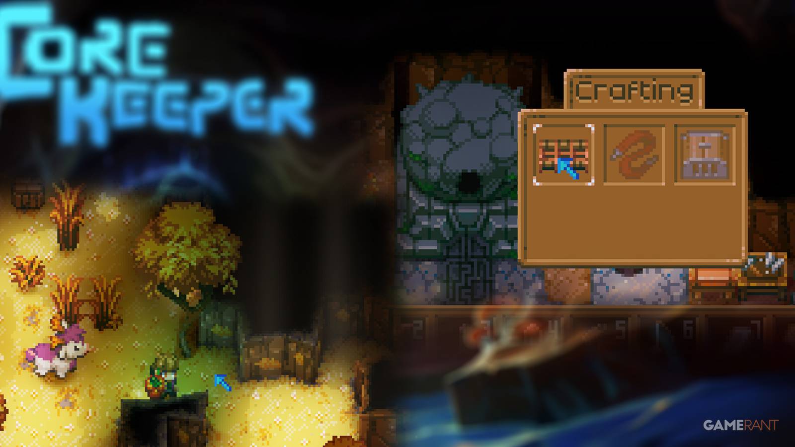 featured image, how to feed cattle in core keeper