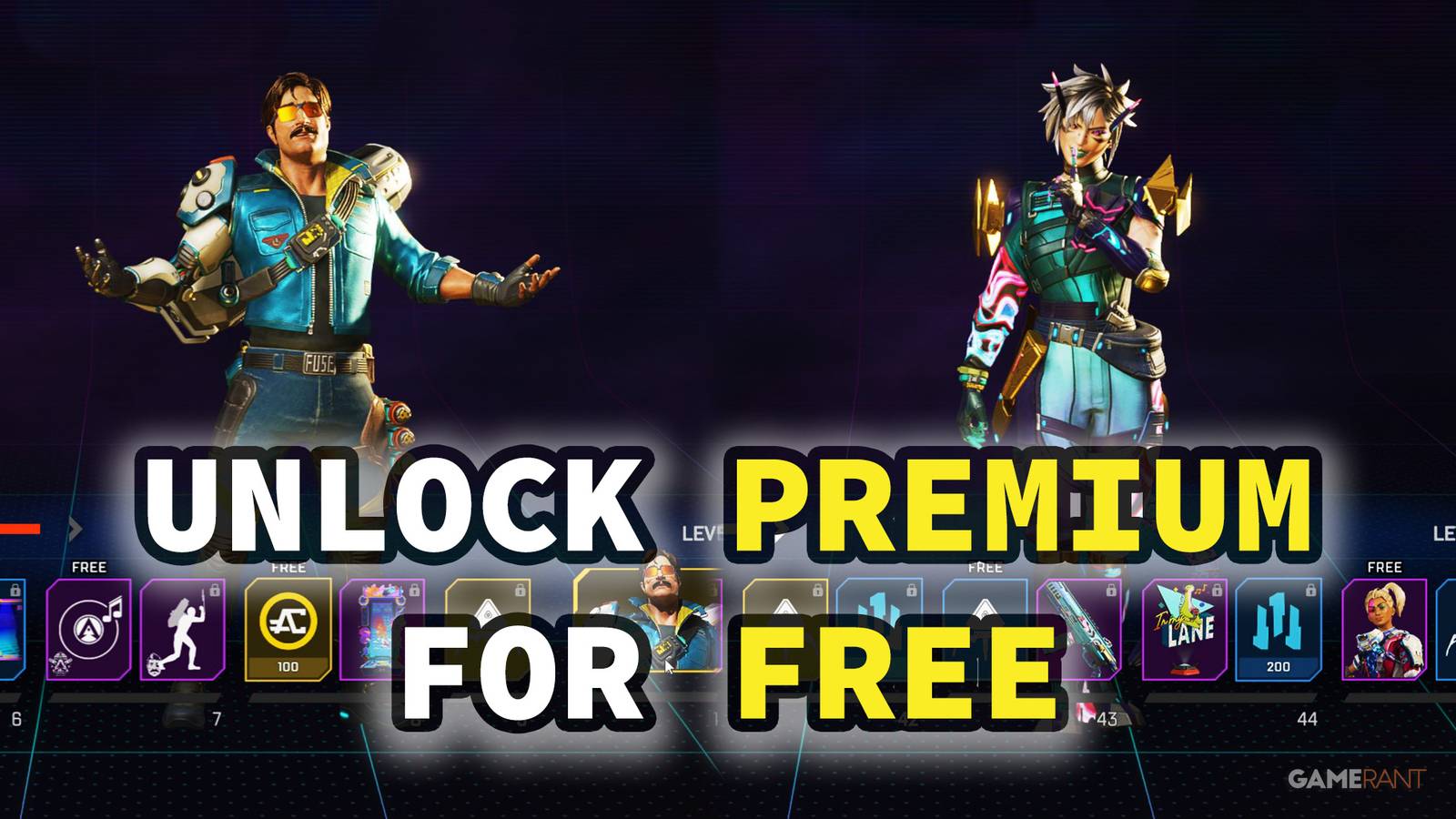 featured image, how to unlock all shockwave battle pass rewards for free in apex legends