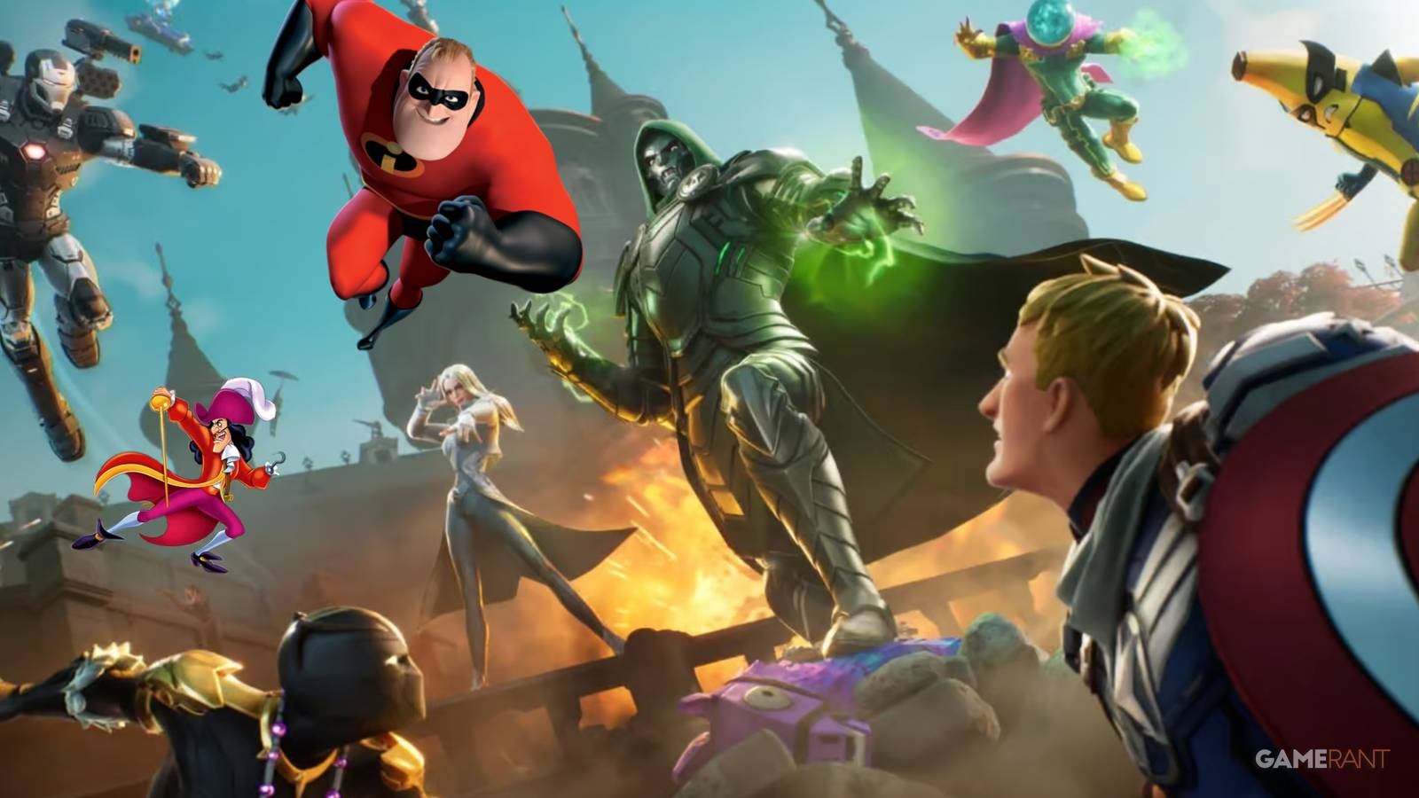 Fortnite Marvel Disney Pixar Skins
