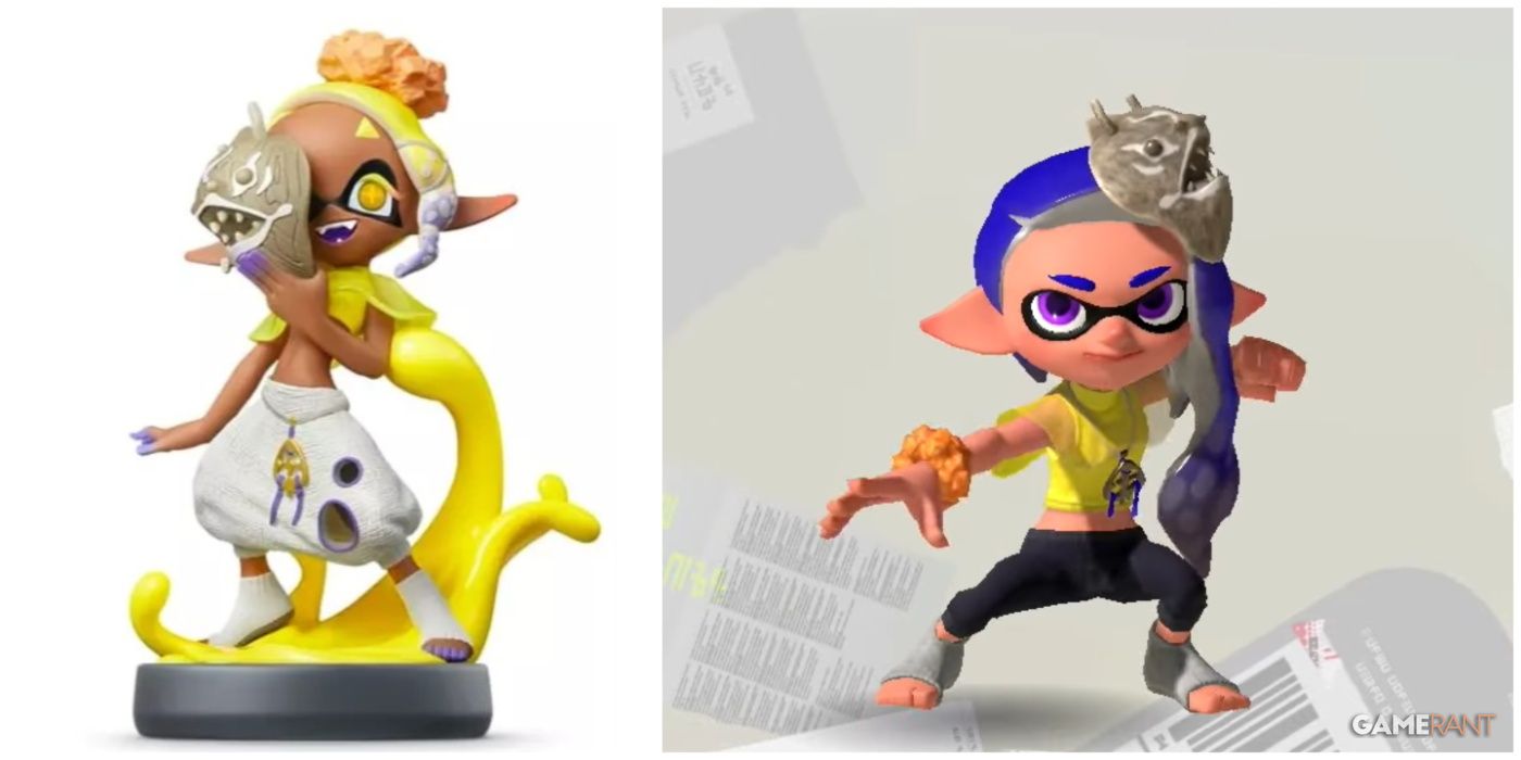 Splatoon 3: все экипировки Amiibo, ранговые