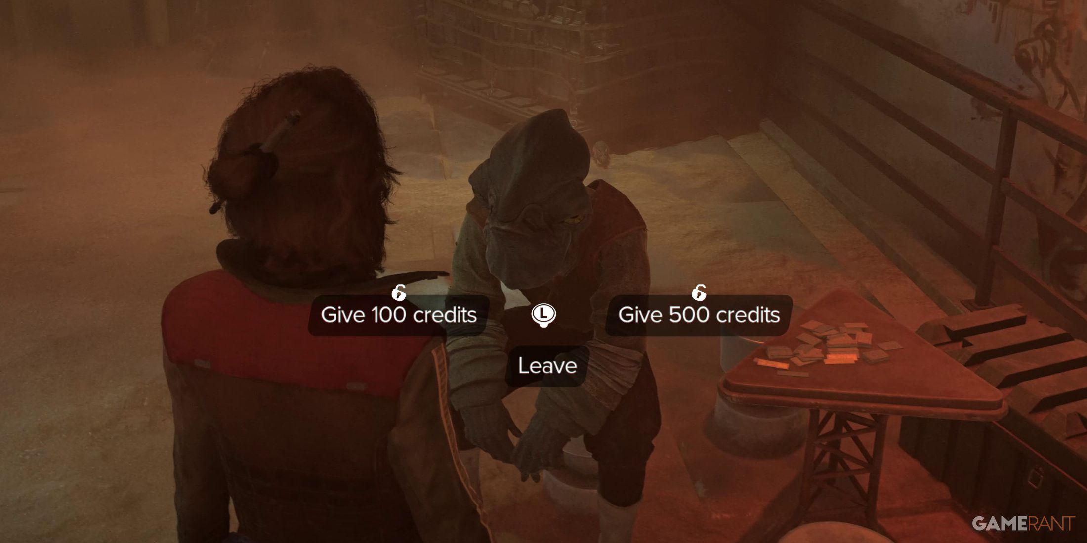 Should You Give the Gambler Credits in Star Wars Outlaws?