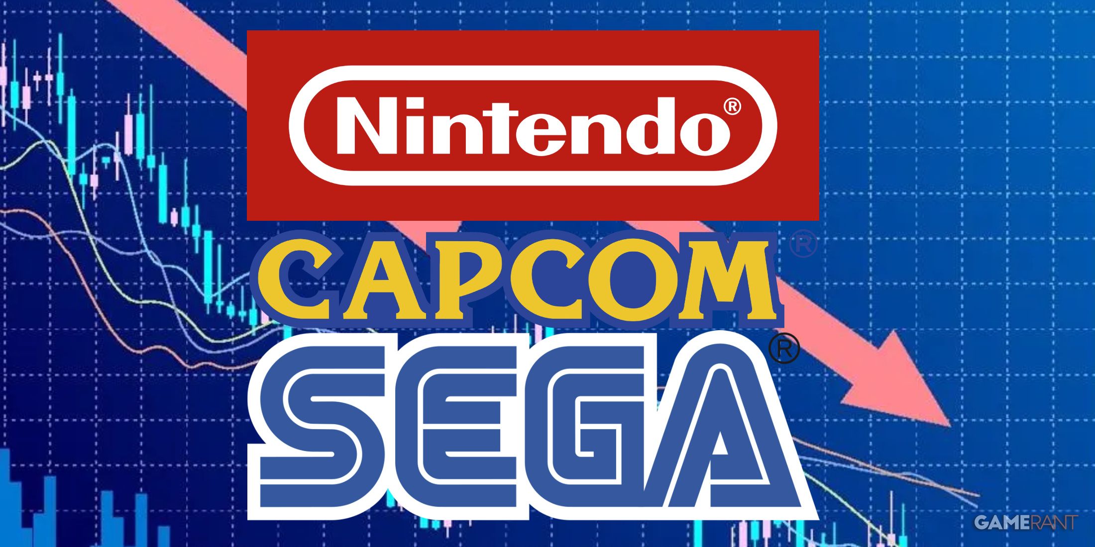 nintendo sega and capcom stock down