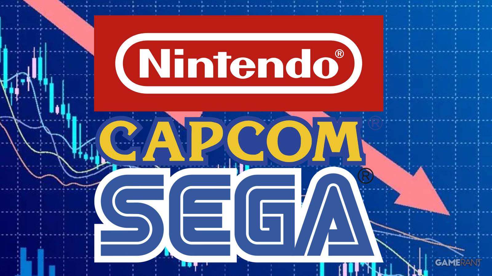nintendo sega and capcom stock down