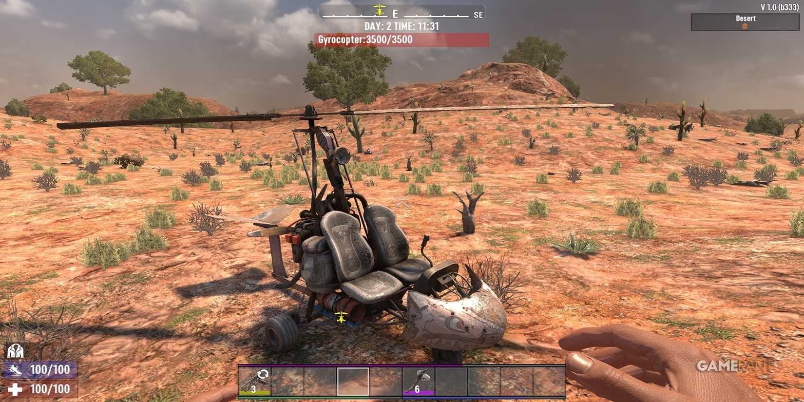 Gyrocopter in 7 Days To Die