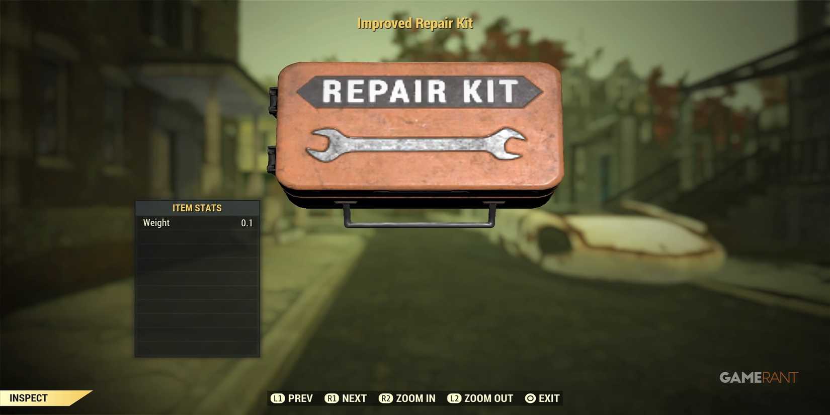 Improved Repair Kit