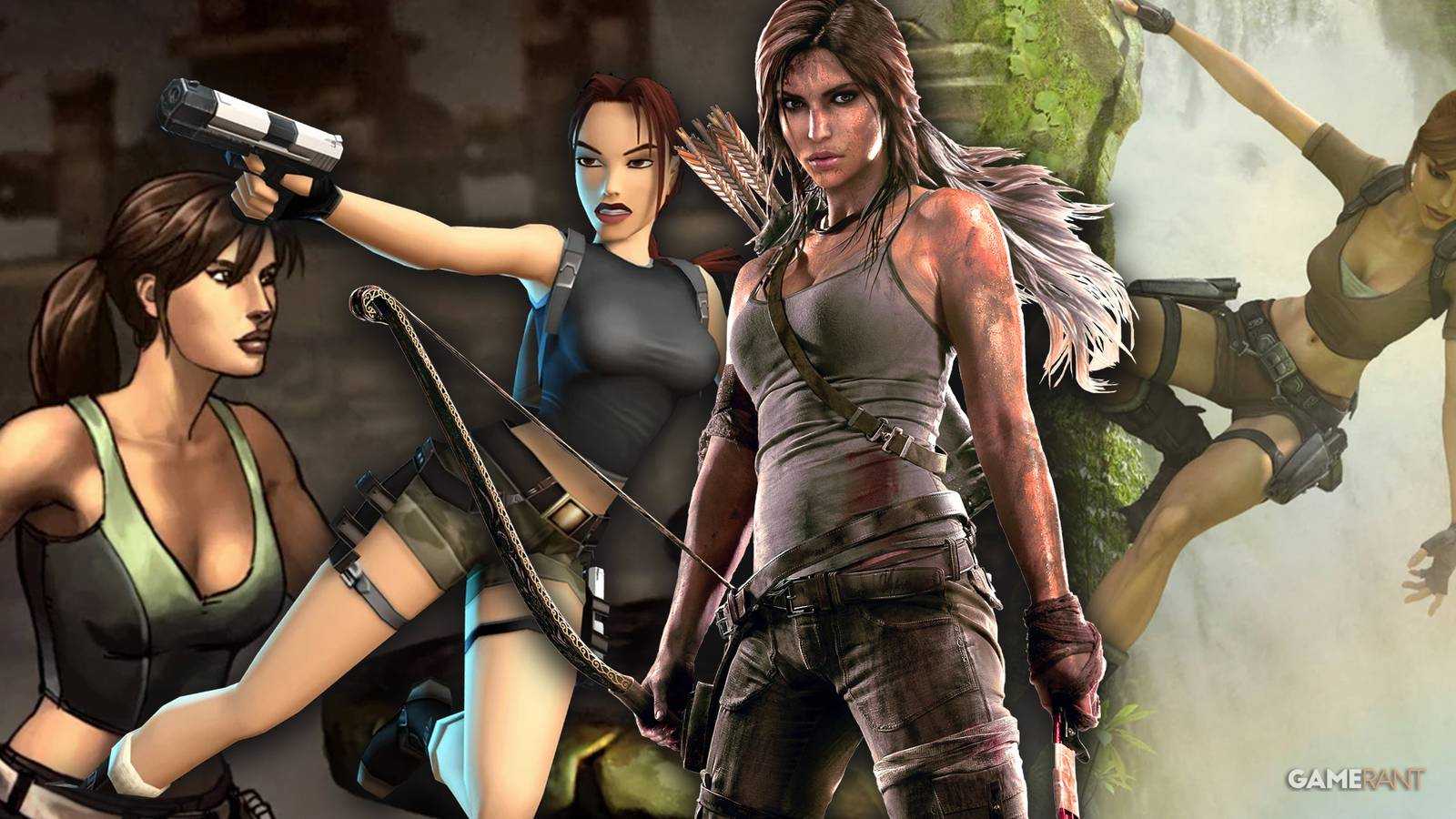 Lara Croft Crossover Versions