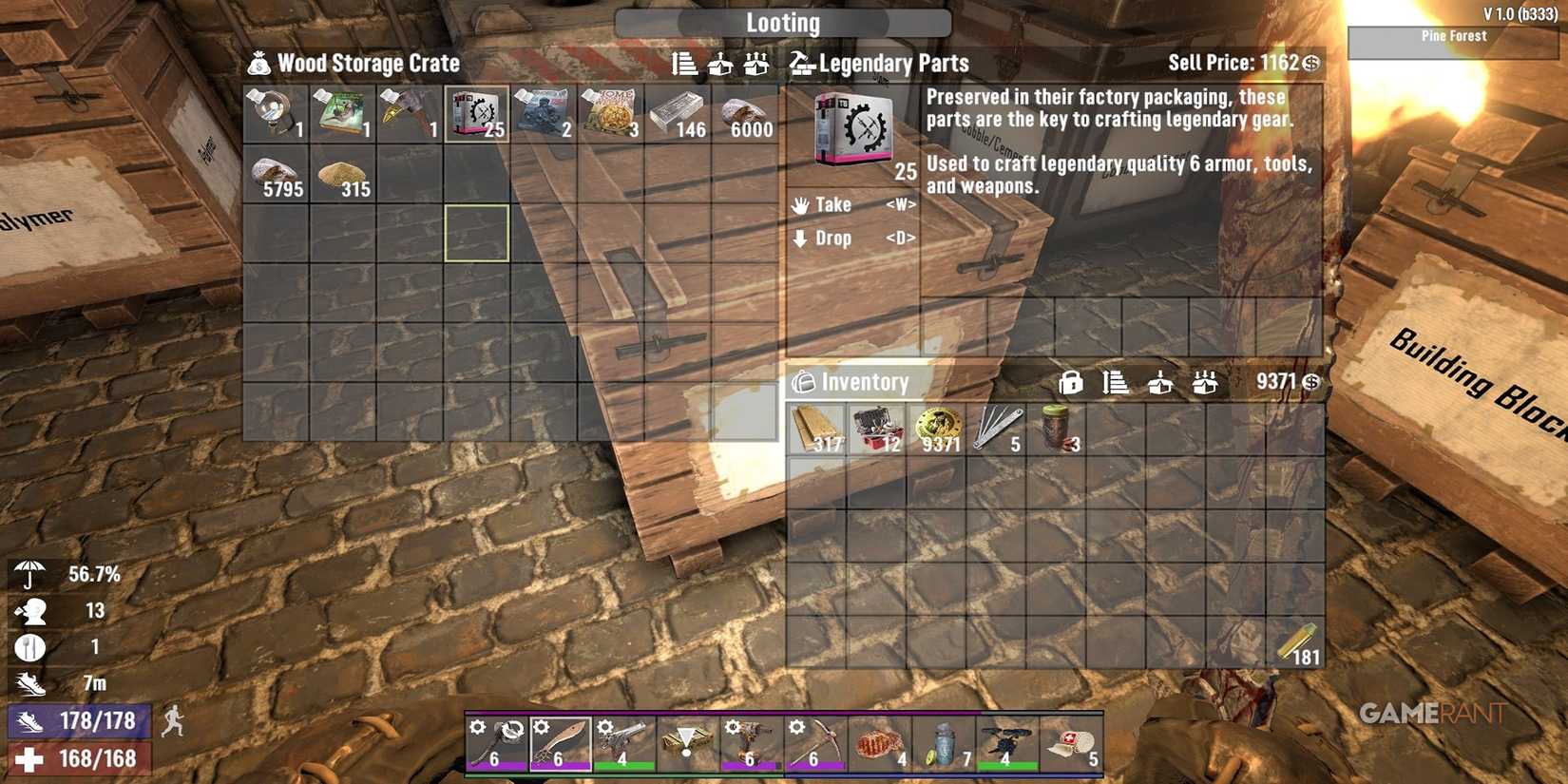 Legendary Parts In 7 Days To Die