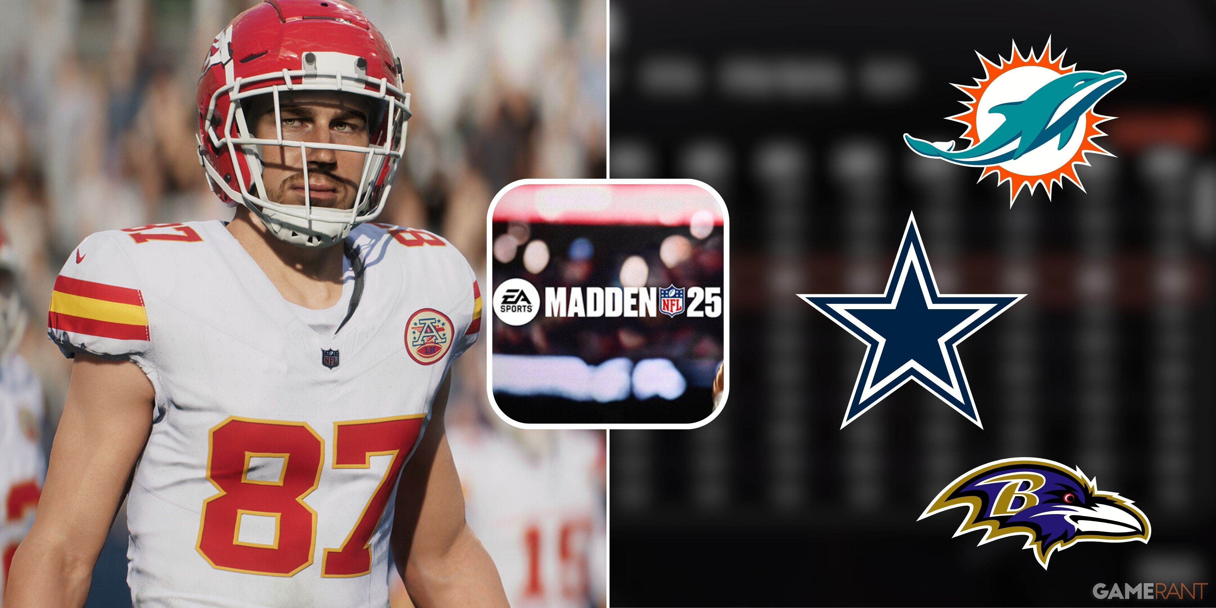 Команды с самым высоким ОБЩ в Madden NFL 25