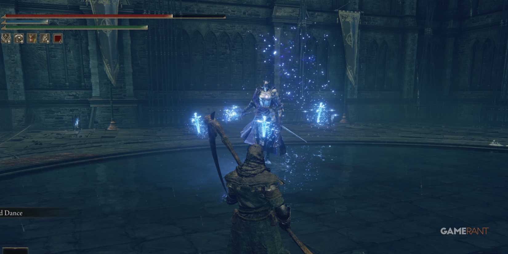 Elden Ring: Shadow of the Erdtree – Most Powerful Bosses, According To The Lore Player faces Rellana as four magic swords are summoned