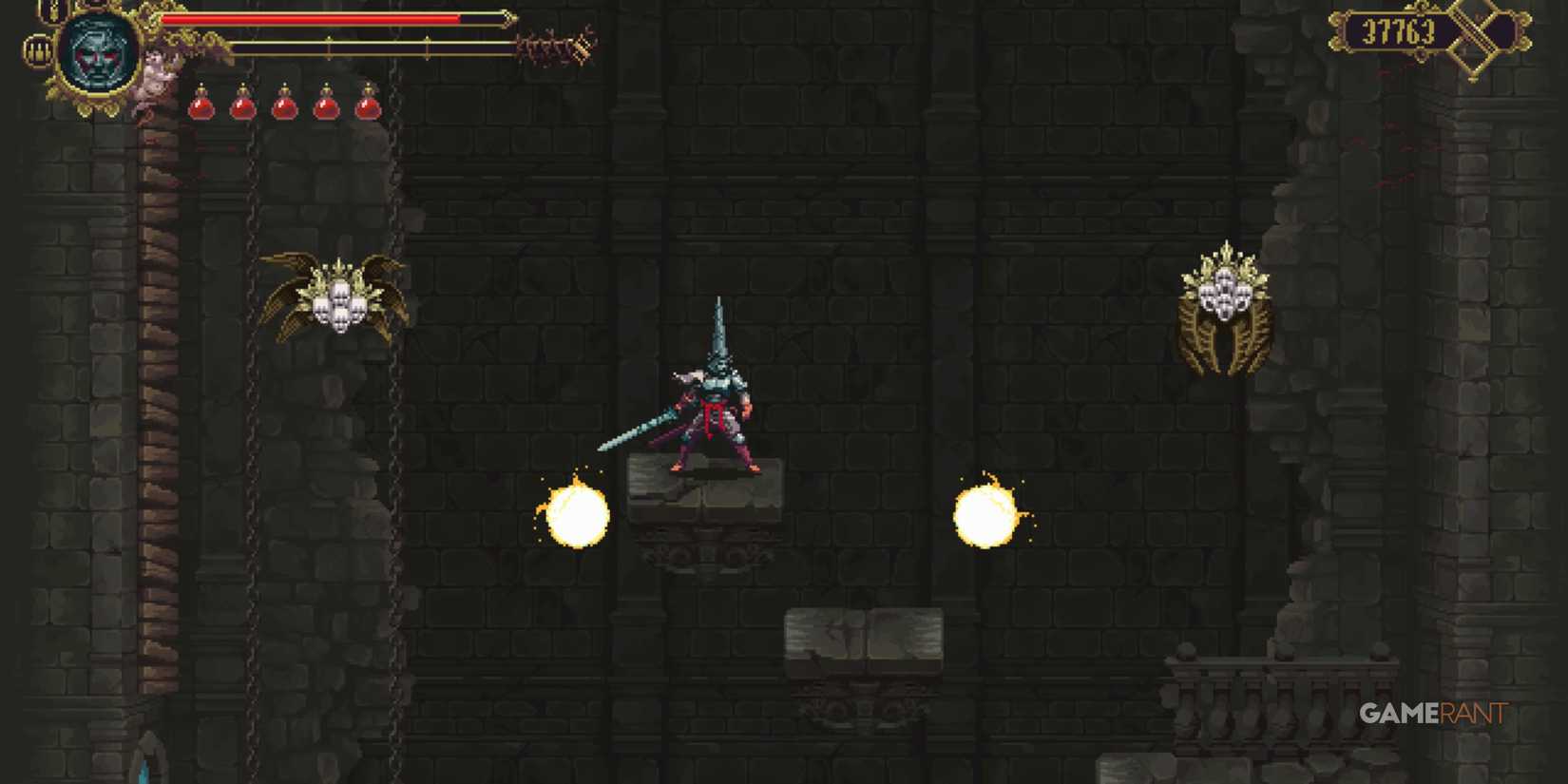 8 Best Dark Fantasy Metroidvania Games, Ranked PLayer fighting two flying enemies