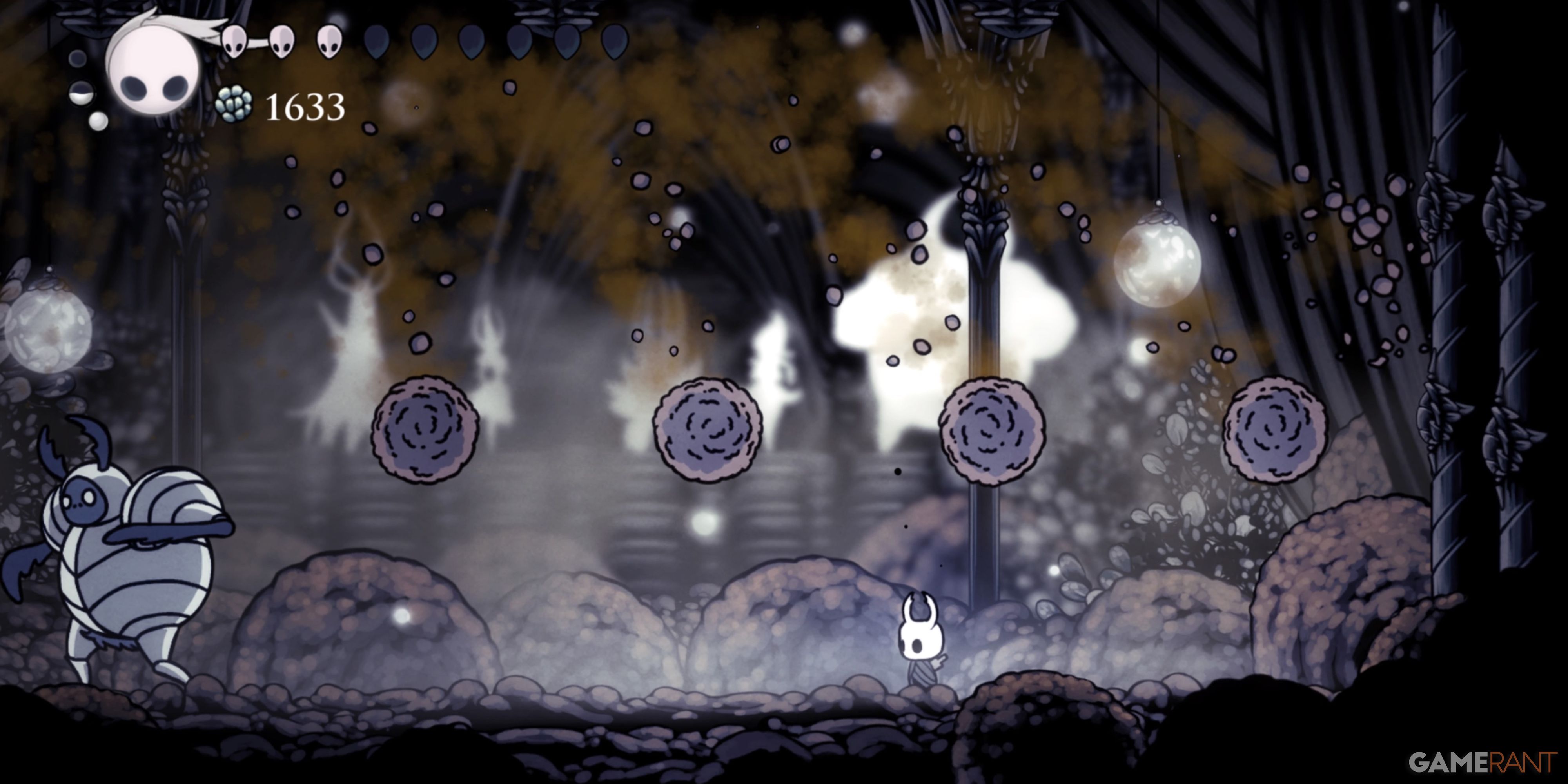 Hollow Knight: 16 Hardest Bosses, Ranked White defender throughs dung balls at player