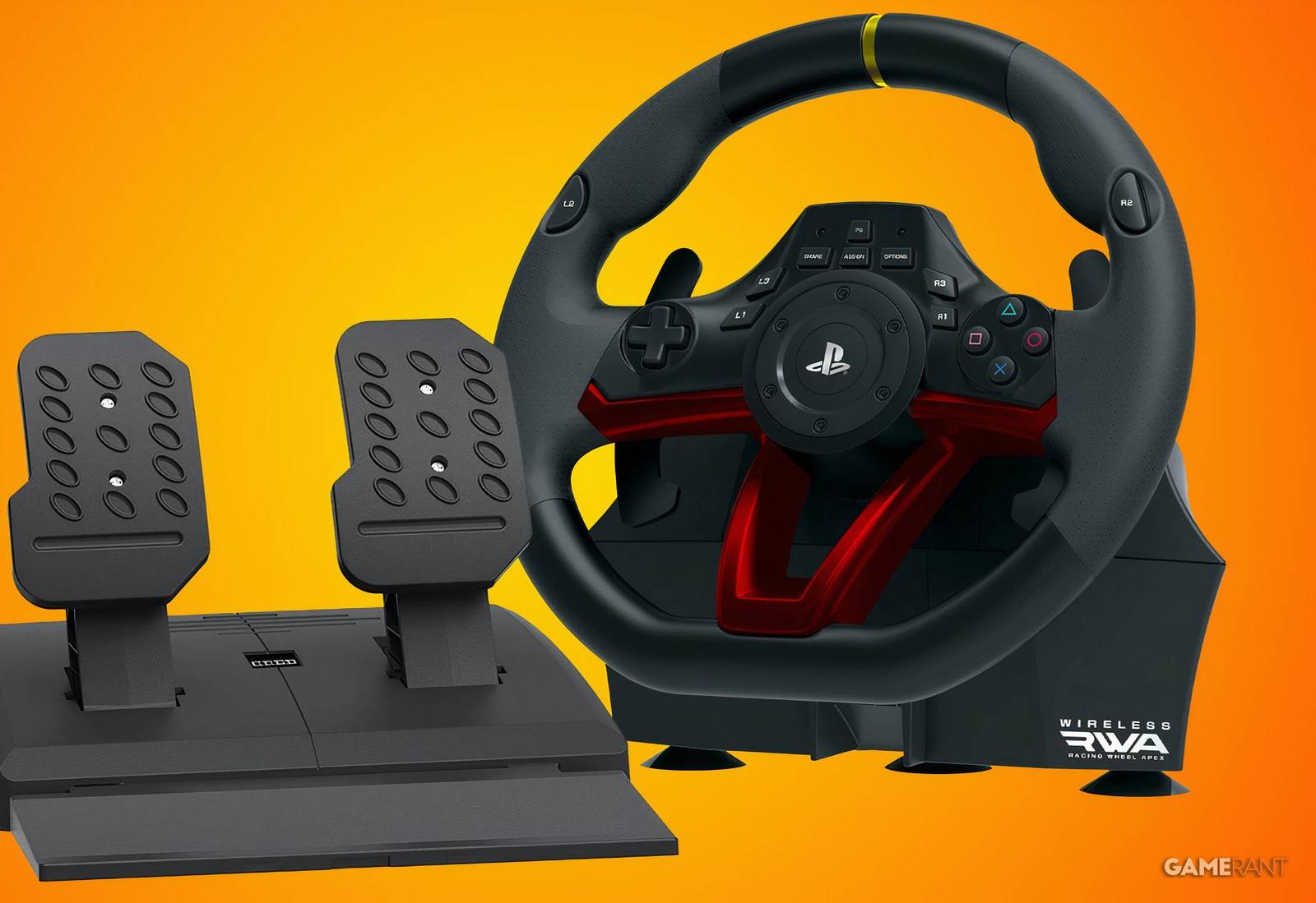 Officially Licensed Hori Apex Wireless Racing Wheel for PS5 Now 