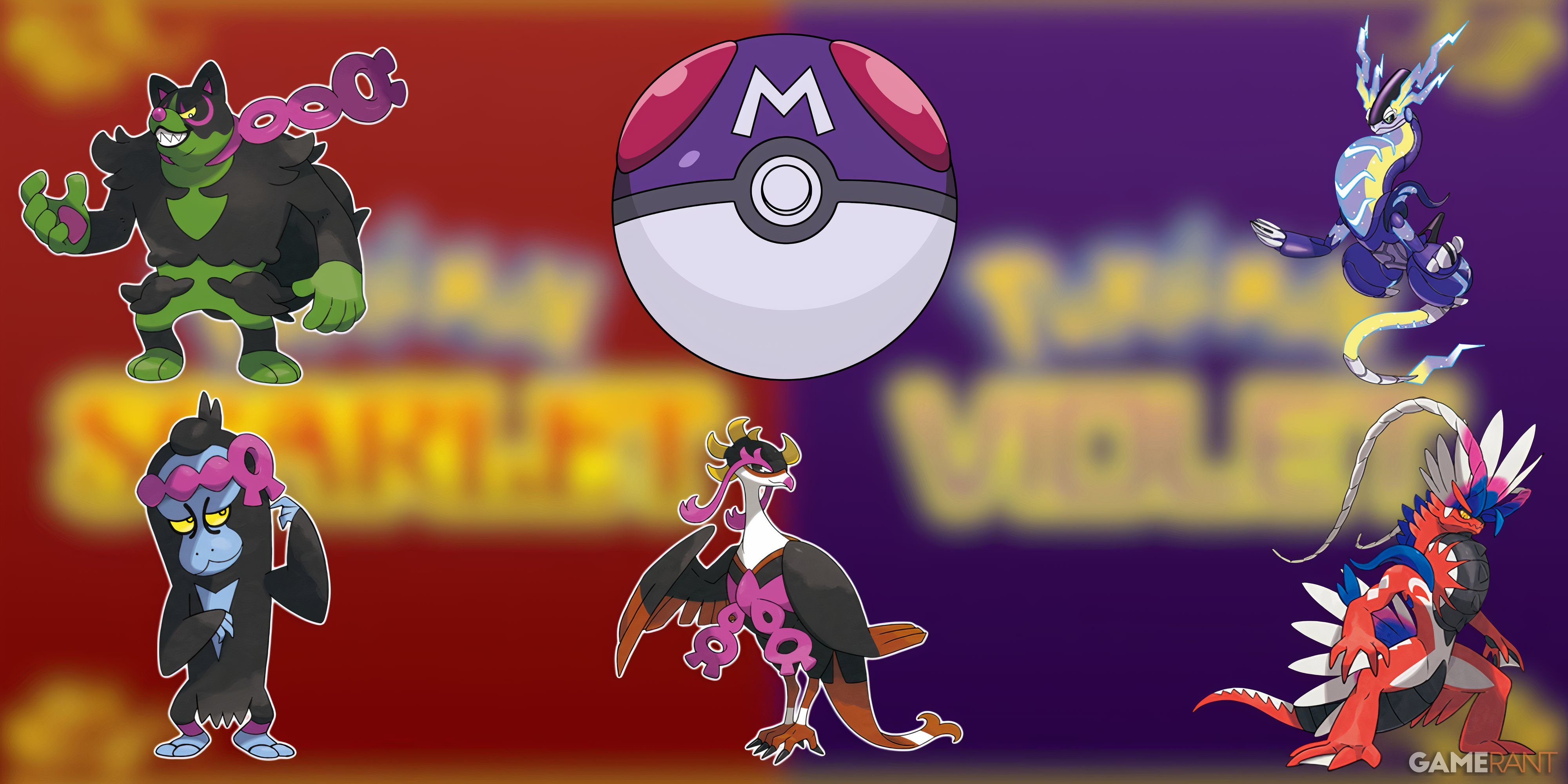 Кого стоит поймать с помощью Мастербола в Pokemon Scarlet and Violet?