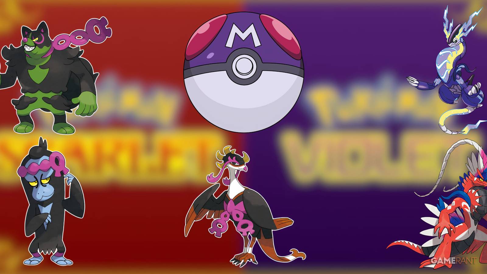 Pokemon Scarlet & Violet - Master Ball Options