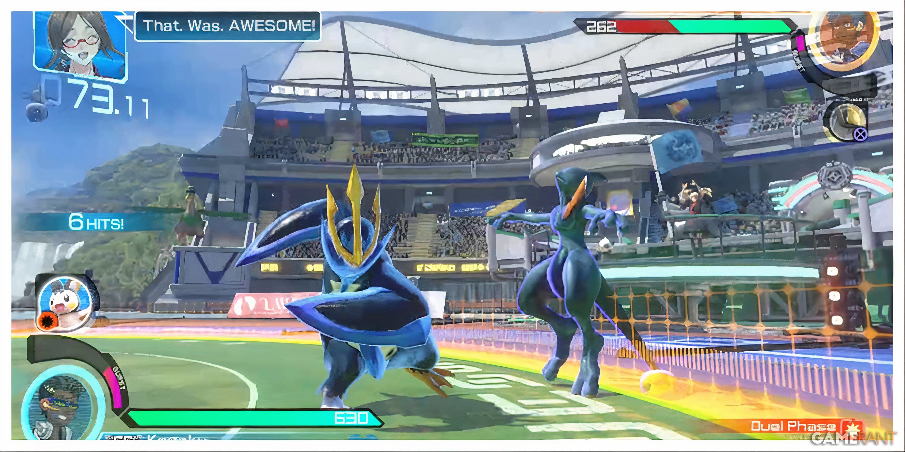 Match of Empoleon vs Dark Mewtwo