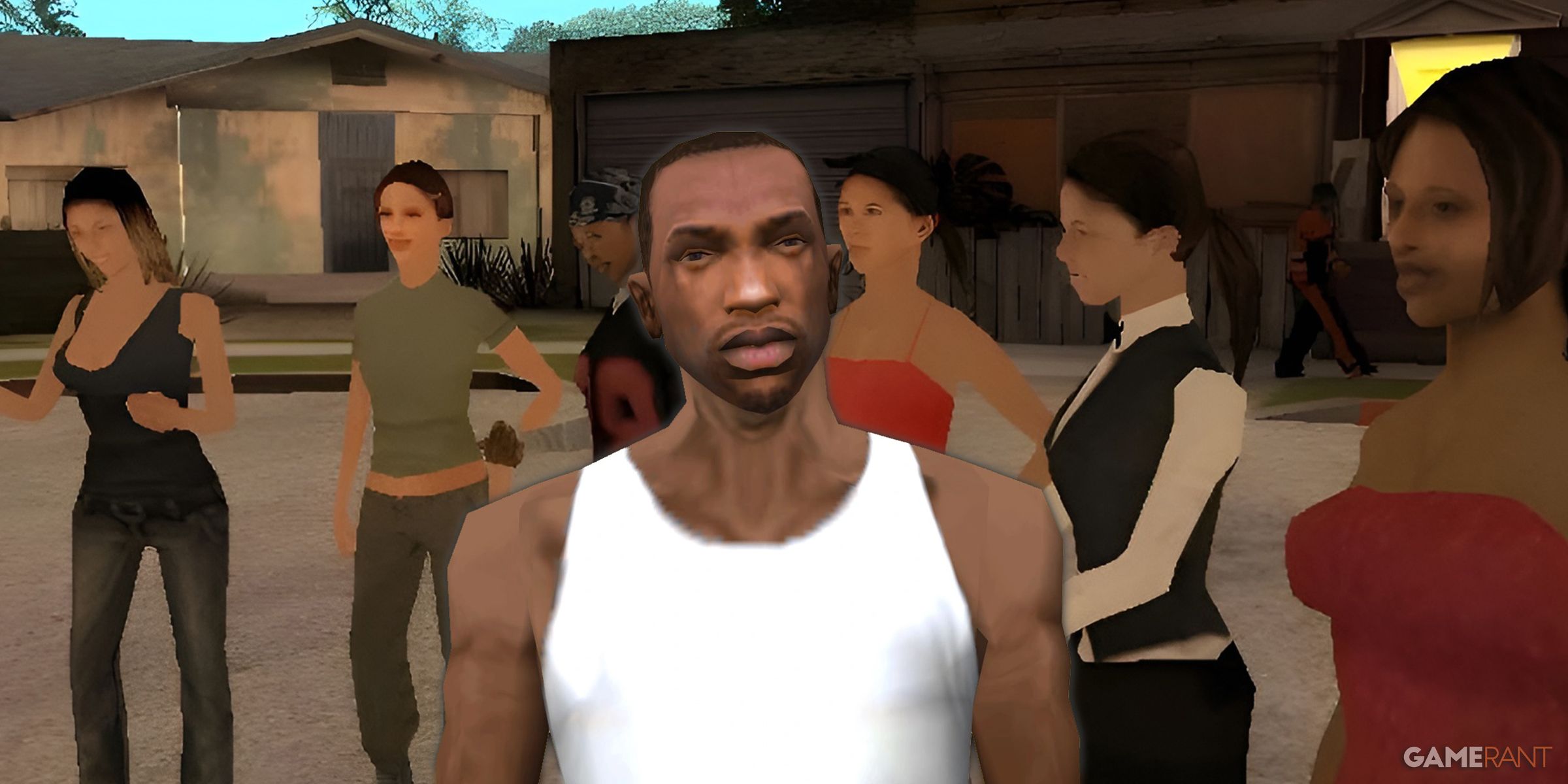 Девушки в GTA San Andreas