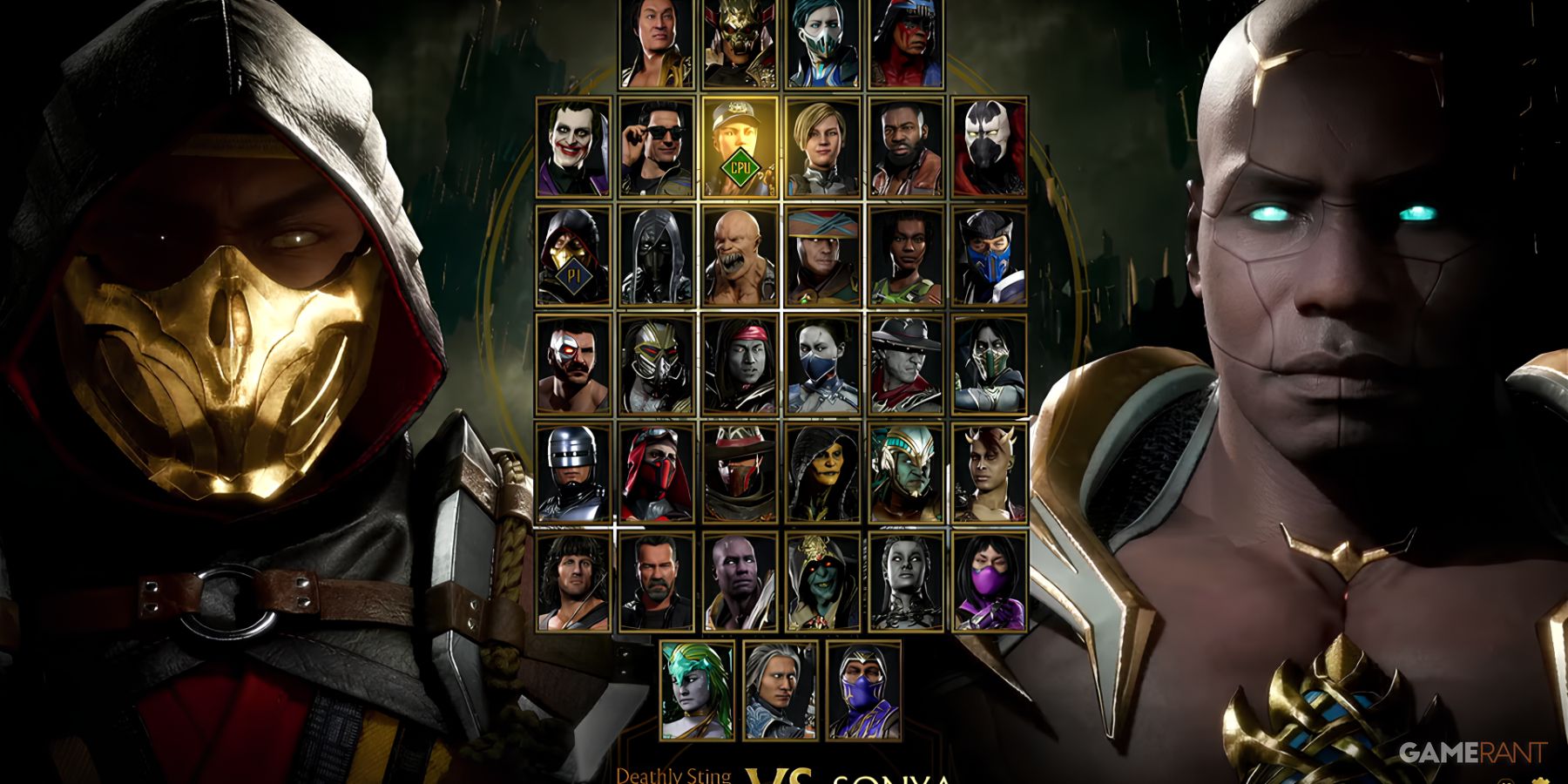 Scorpion vs Geras in Mortal Kombat 11 on Nintendo Switch