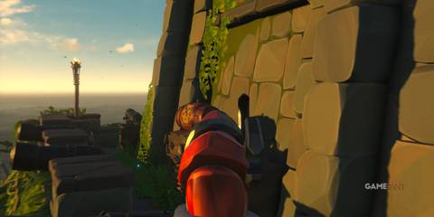 sea of thieves shooting explosive barrel