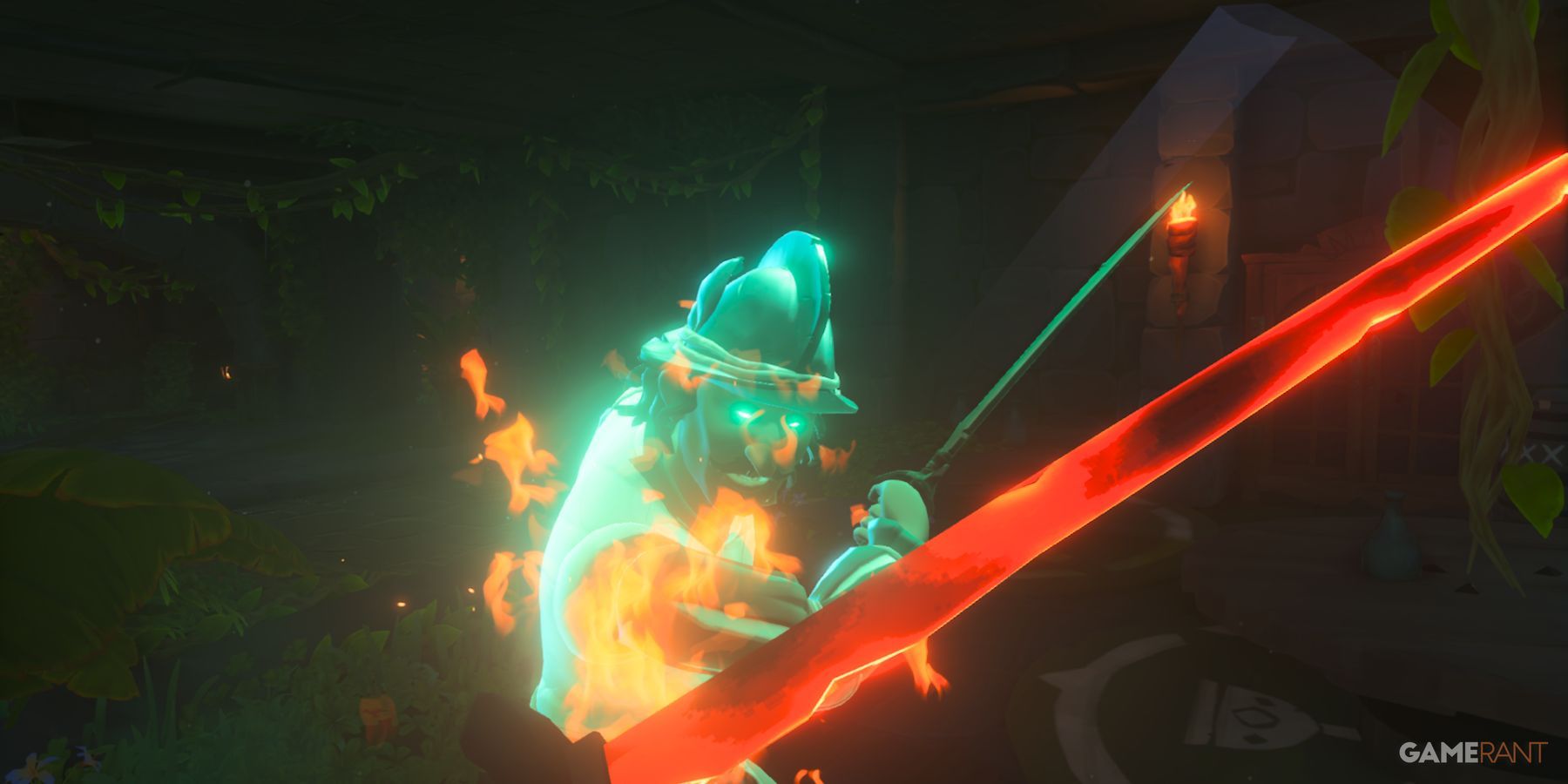 sea of thieves using the blade of souls in combat