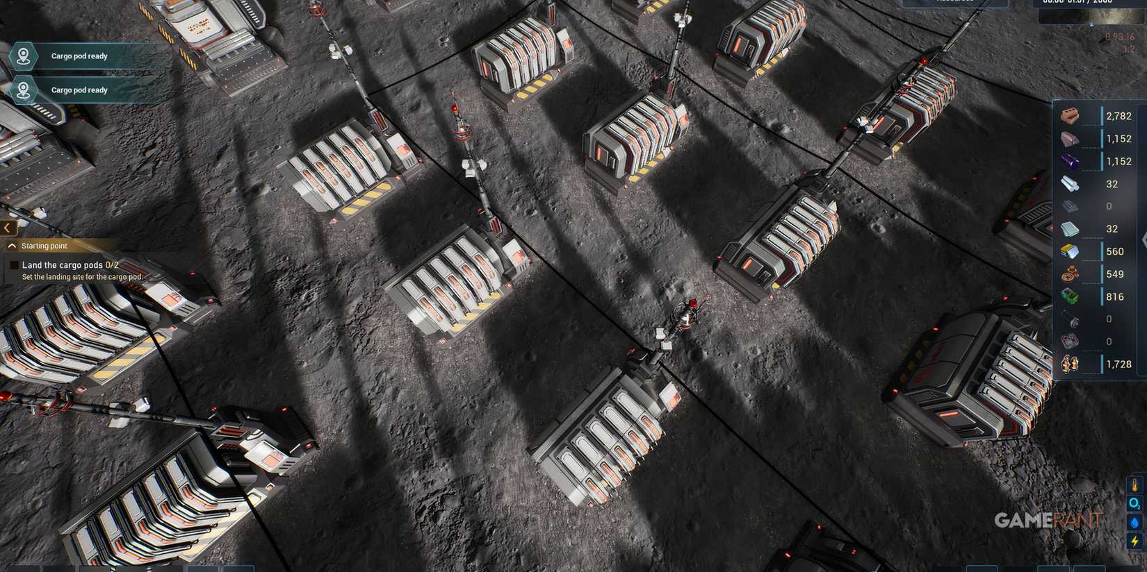 Standardize Batteries When Building A Base In The Crust