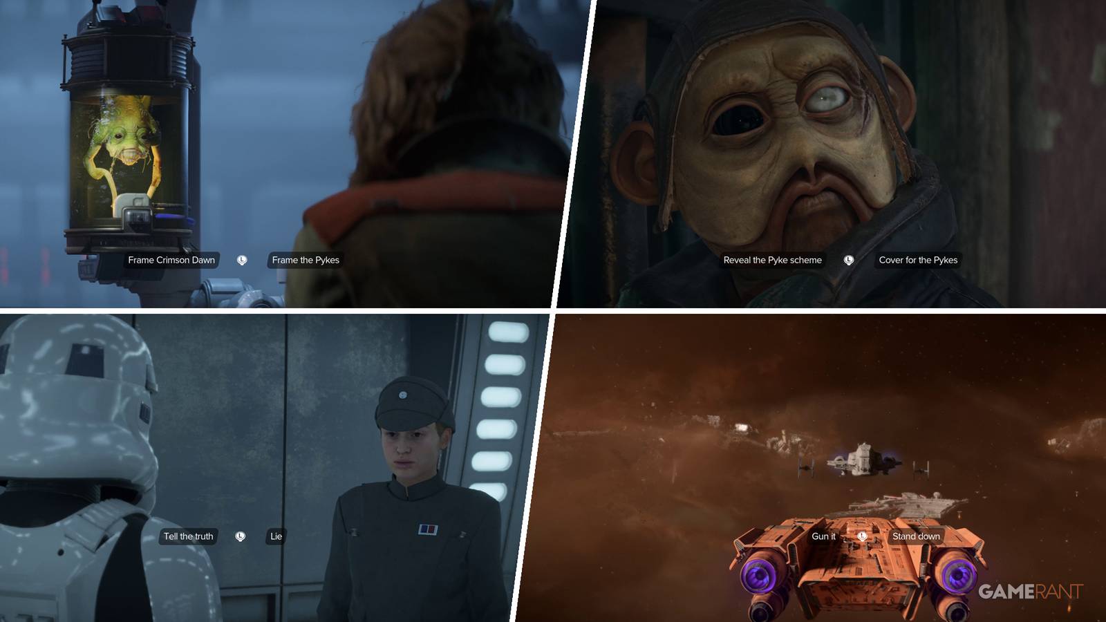 Some of the big Star Wars Outlaws choices