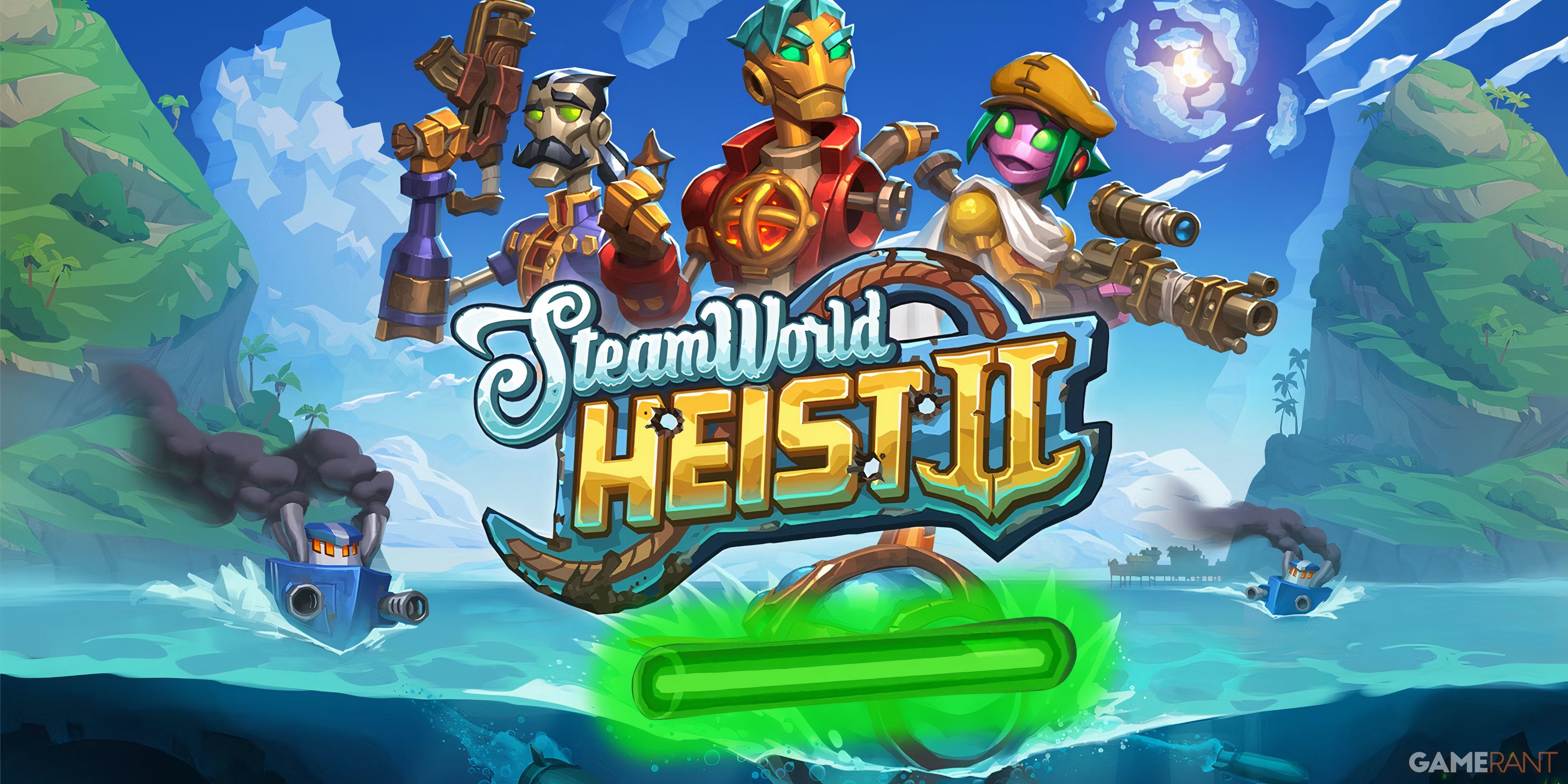 Steamworld Heist 2: все локации светящихся стержней