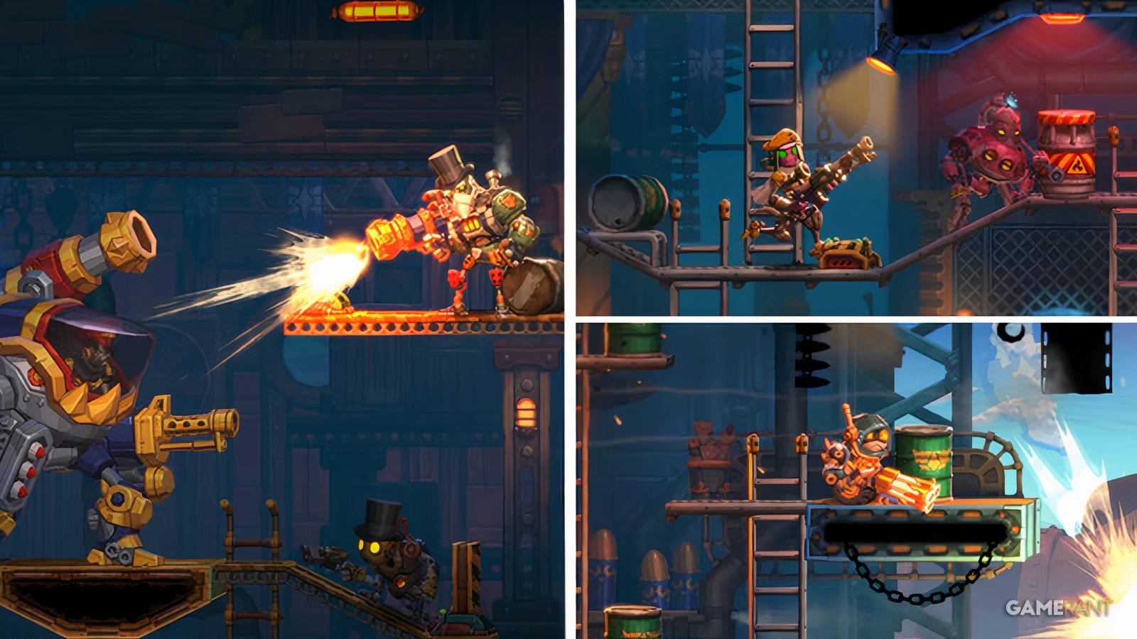 Steamworld Heist II - Characters Doing Jobs-1