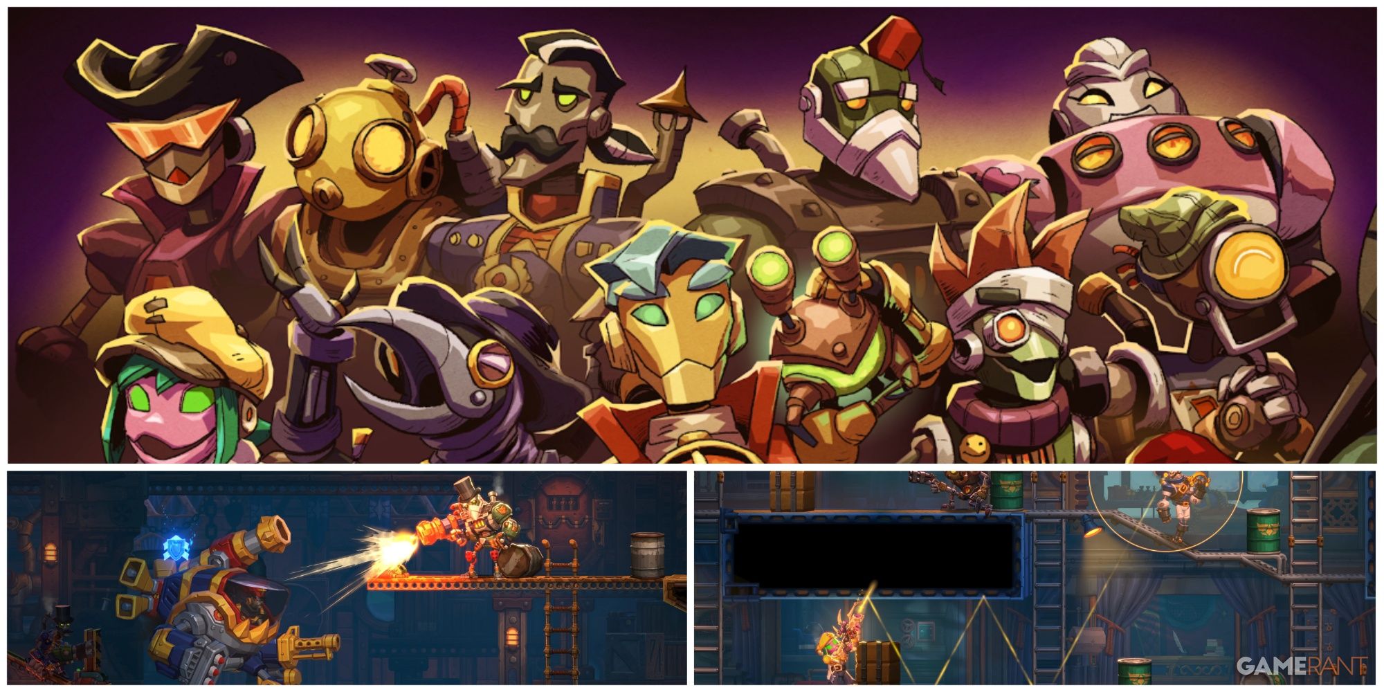 SteamWorld Heist 2: рейтинг лучших игровых персонажей