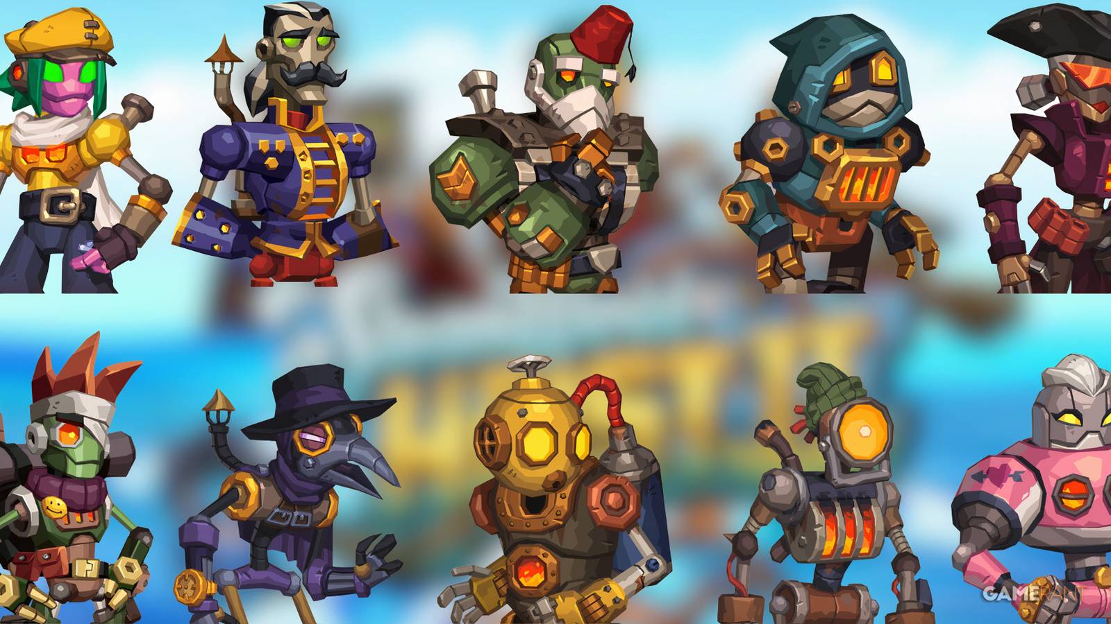 Steanmworld Heist 2 all Crewmates