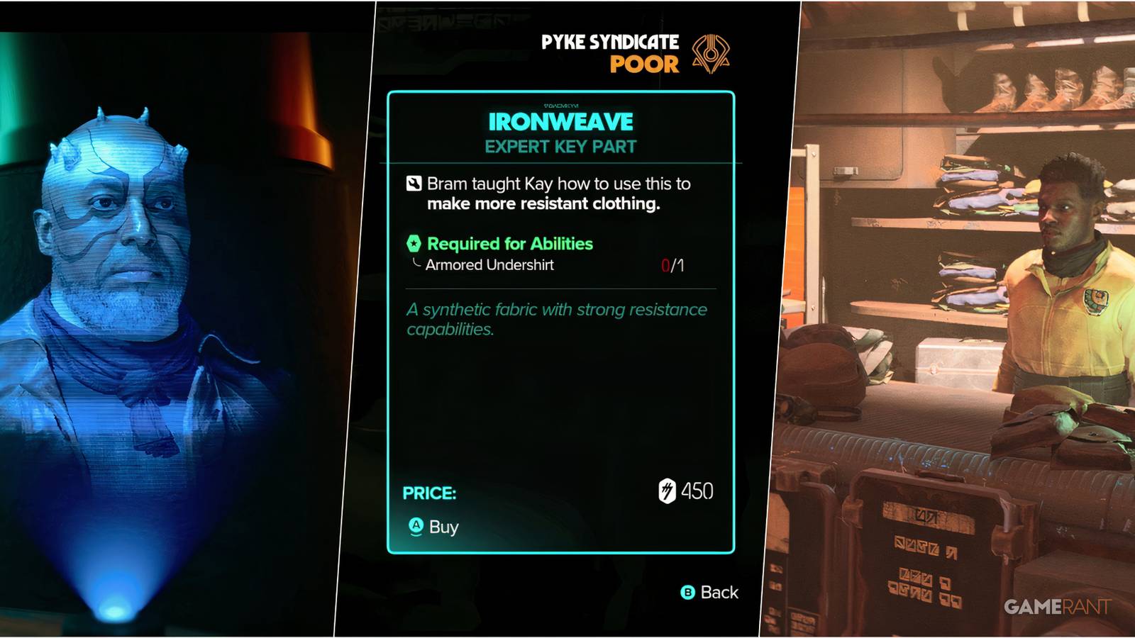 Ironweave Robe How to Get Ironweave in Star Wars Outlaws