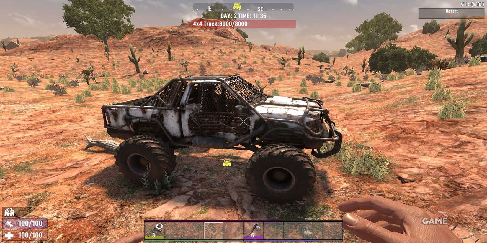 The 4x4 in 7 Days To Die