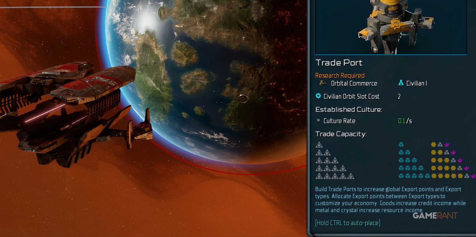 Trade Port Should Be Built Early In Sins Of A Solar Empire 2