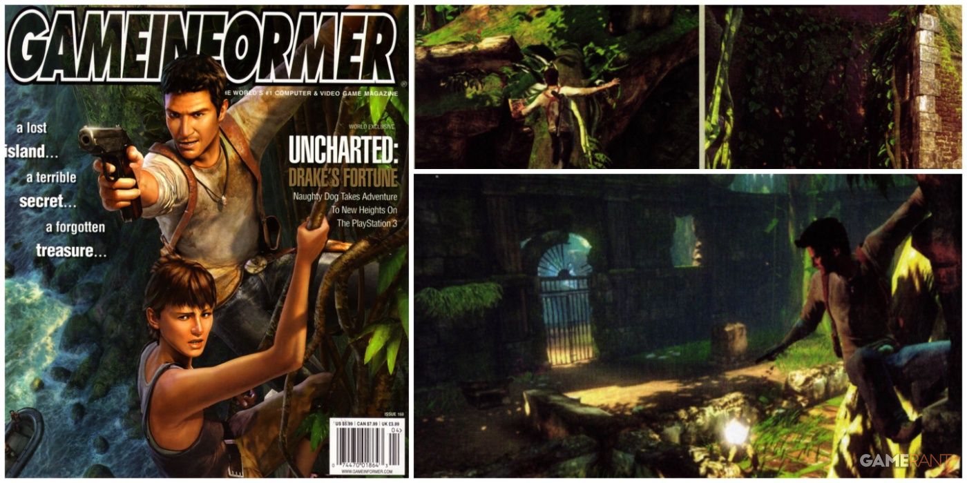 Uncharted Drake's Fortune Cover Image On Game Informer