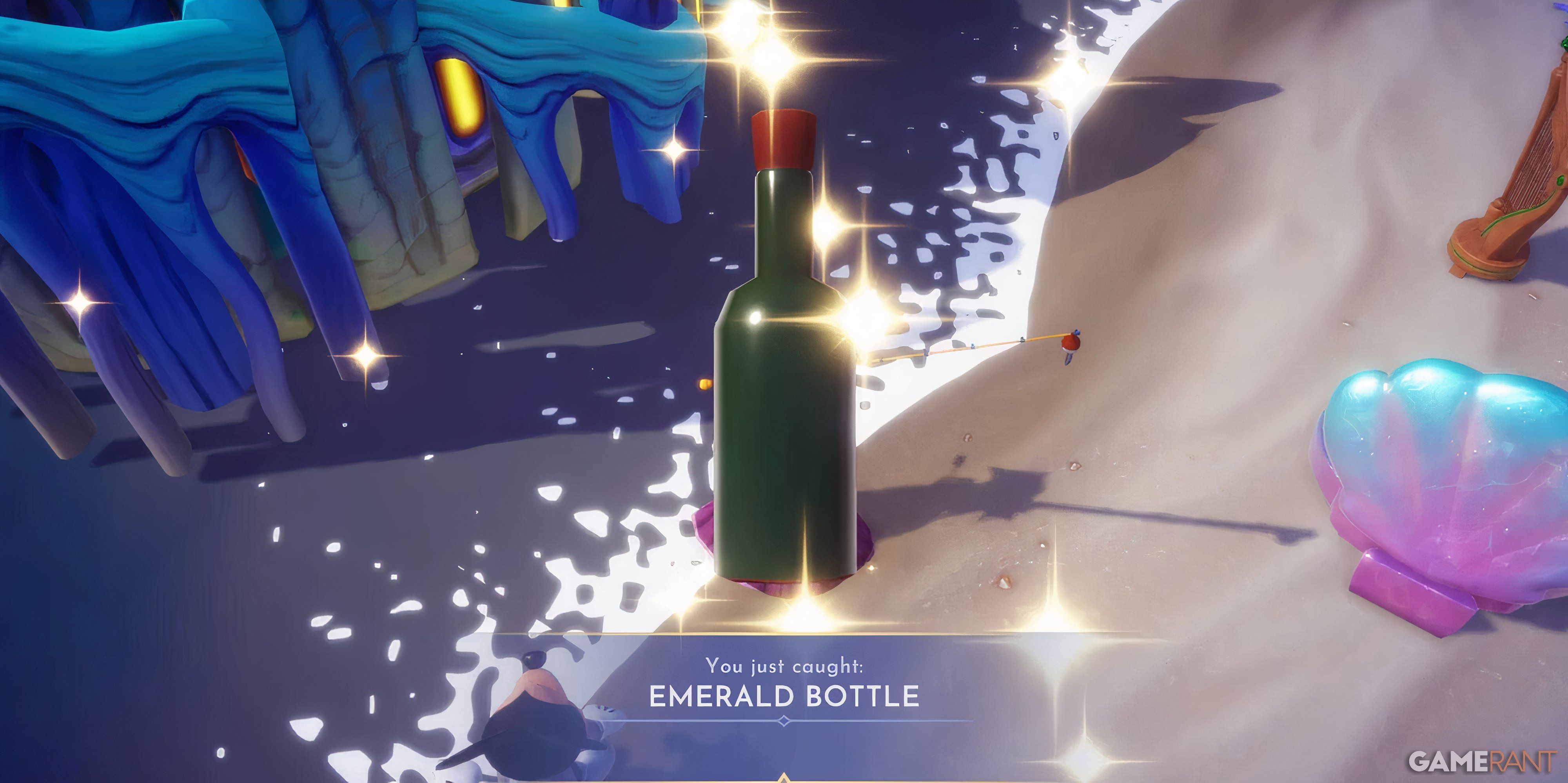 Where To Find All 16 Emerald Bottles Locations In Disney Dreamlight Valley