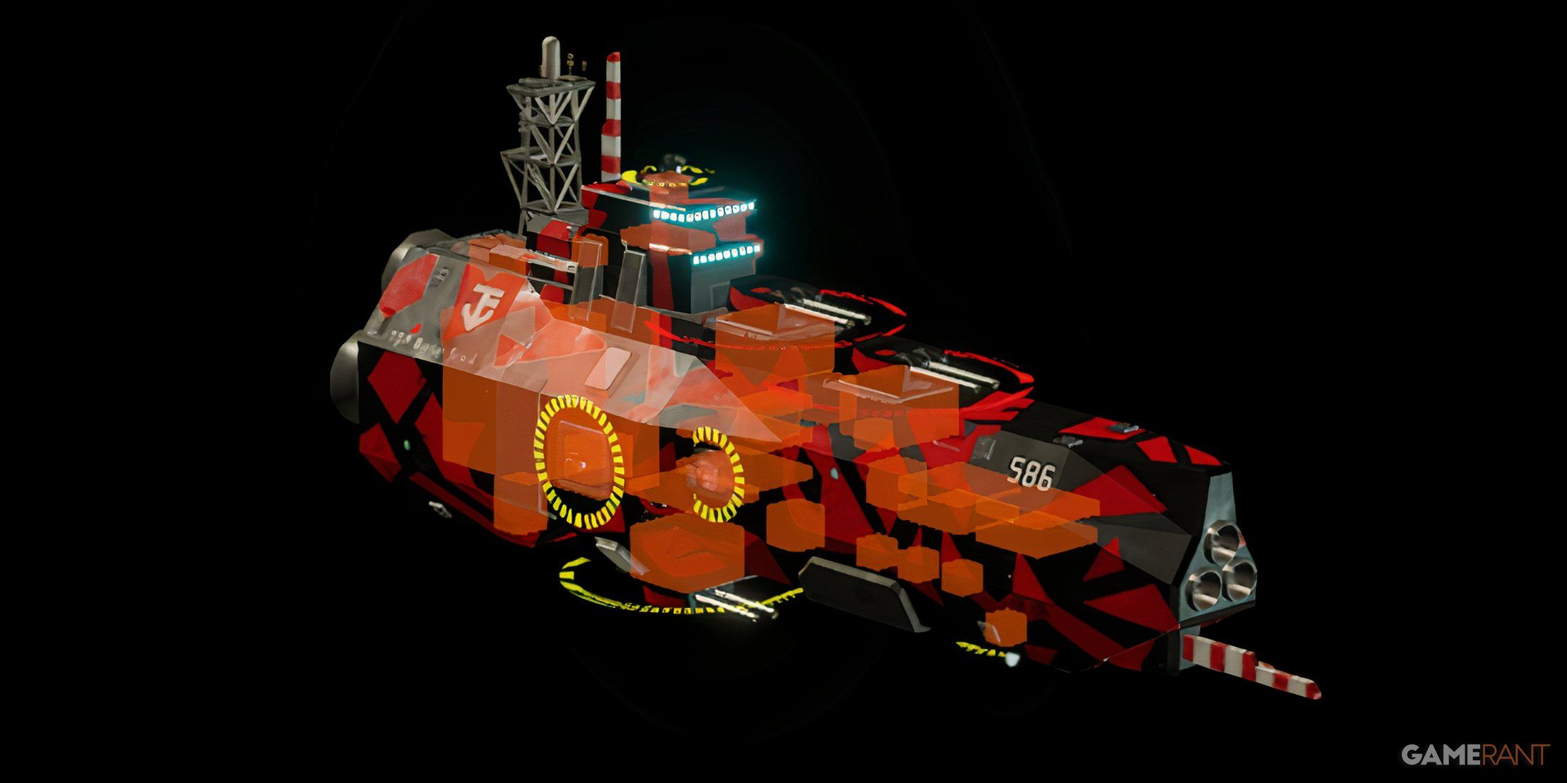 The Wulfenite Squadron has a good ship in the NEBULOUS Fleet Command