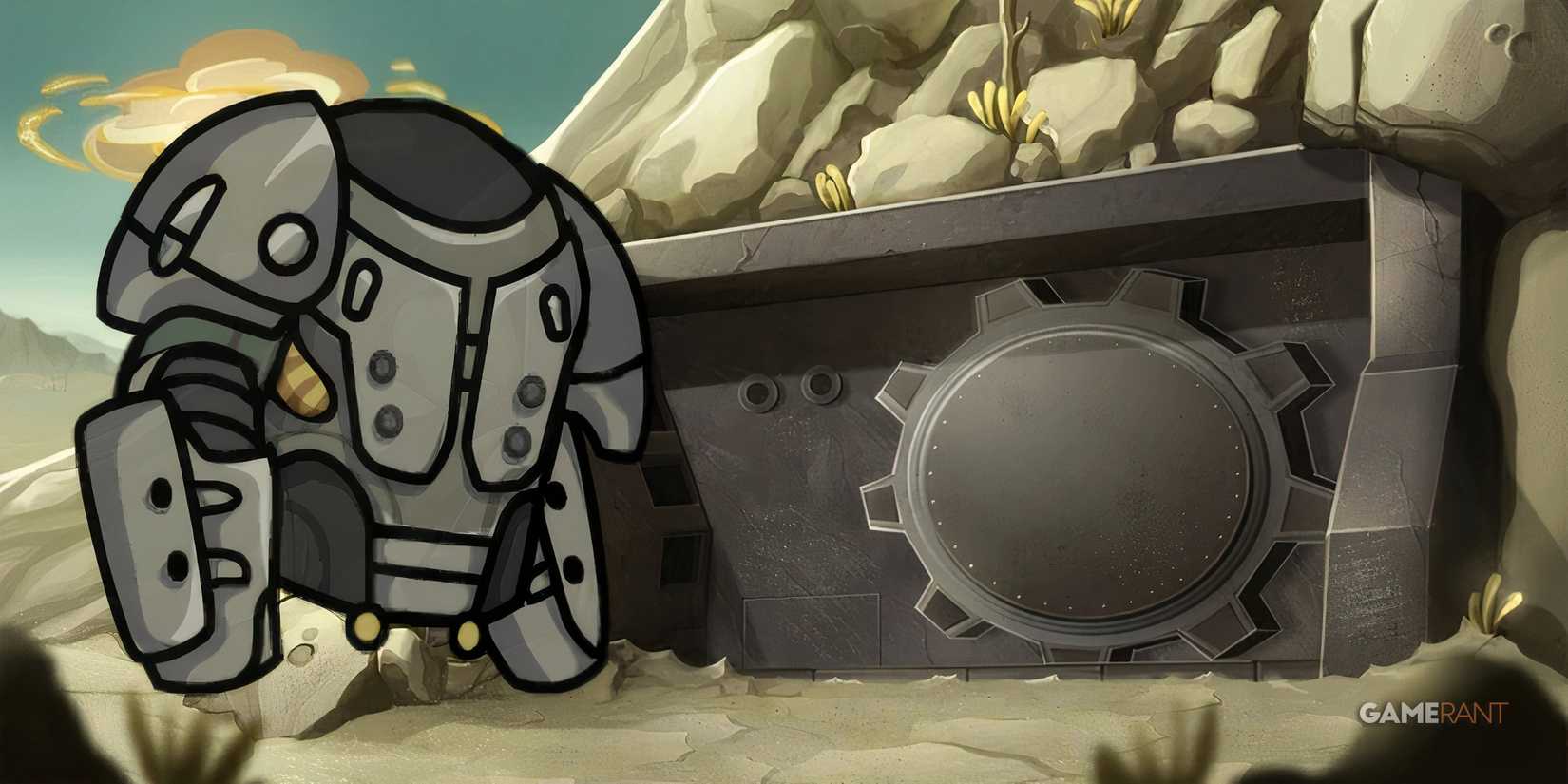 X-01 Mk VI Power Armor Is Good Armor In Fallout Shelter