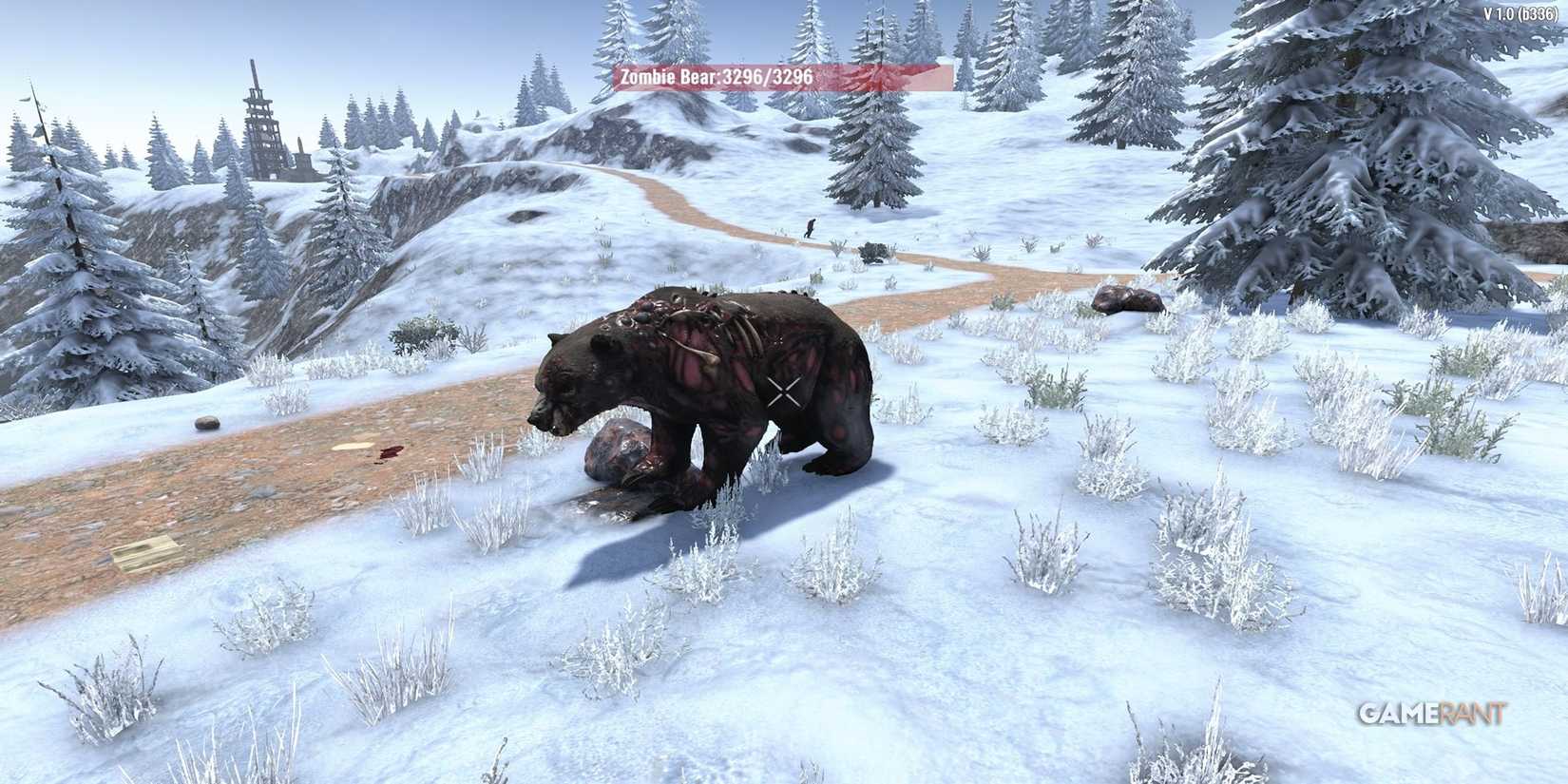 Zombie Bear In 7 Days To Die