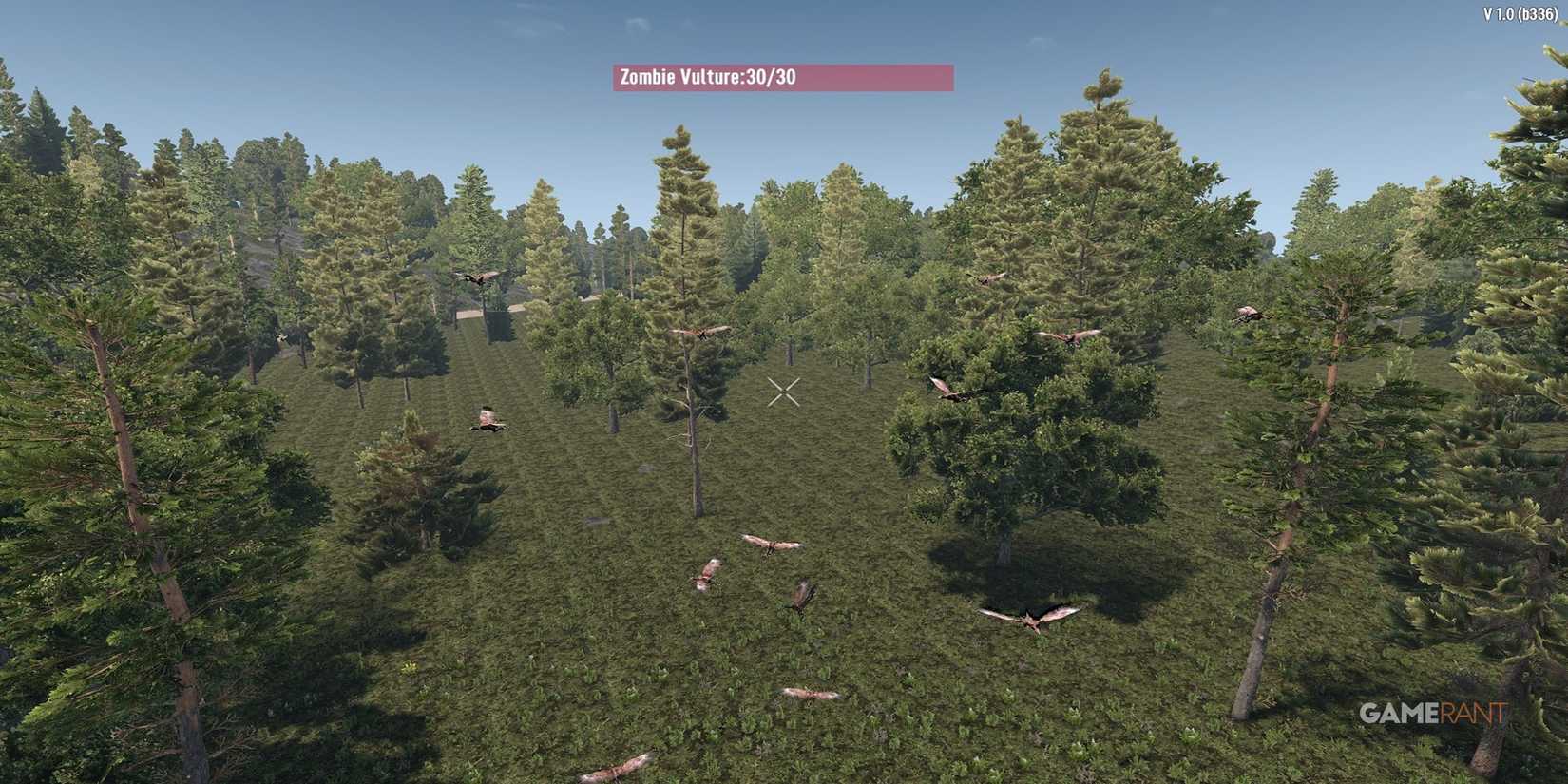 Zombie Vultures In 7 Days To Die