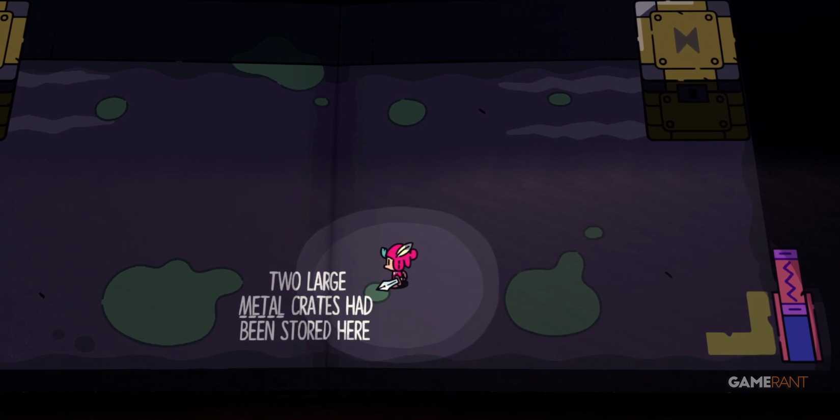 1 The Plucky Squire Two Metal Crates Puzzle