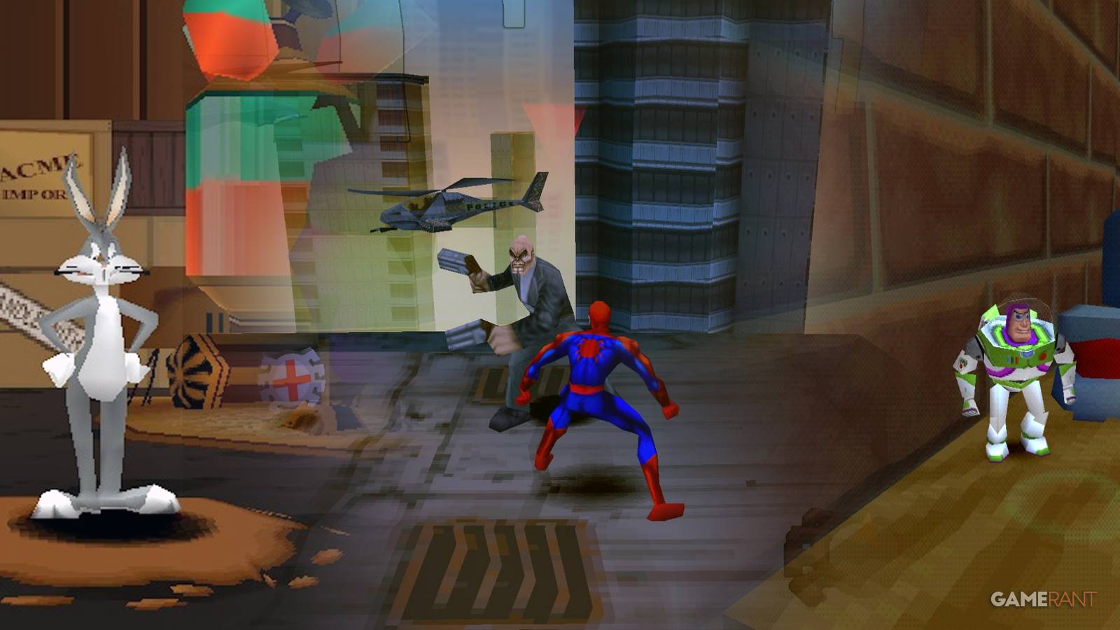 Bugs Bunny: Lost In Time, Spider-Man, Toy Story 2: Buzz Lightyear To The Rescue!