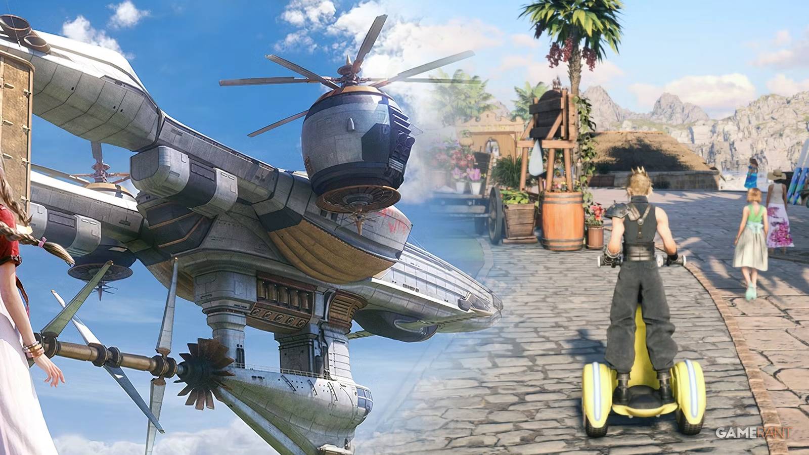 Airships, Wheelies Final Fantasy 7 Rebirth